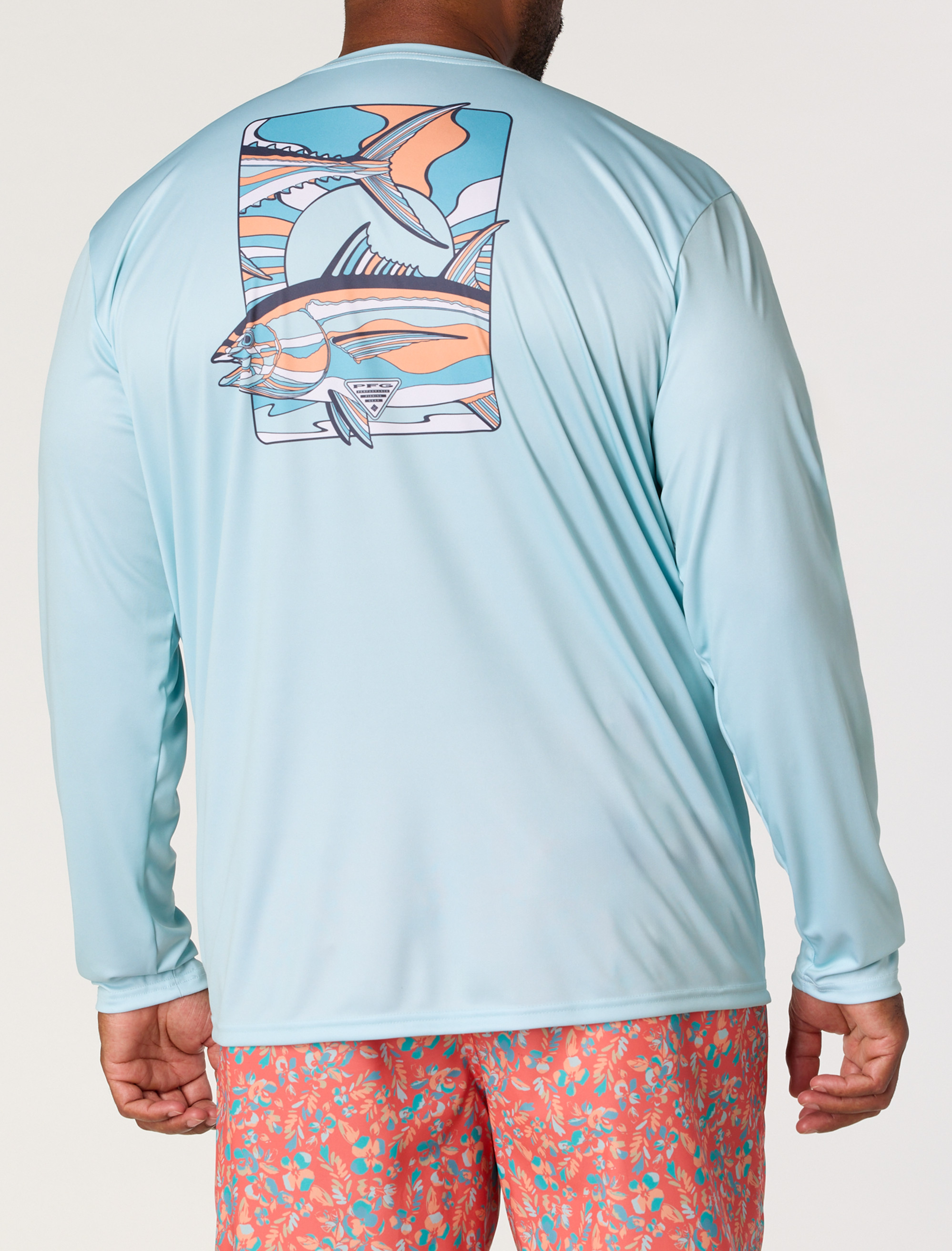 PFG Terminal Tackle™ Fish Shine Tuna Long-Sleeve T-Shirt