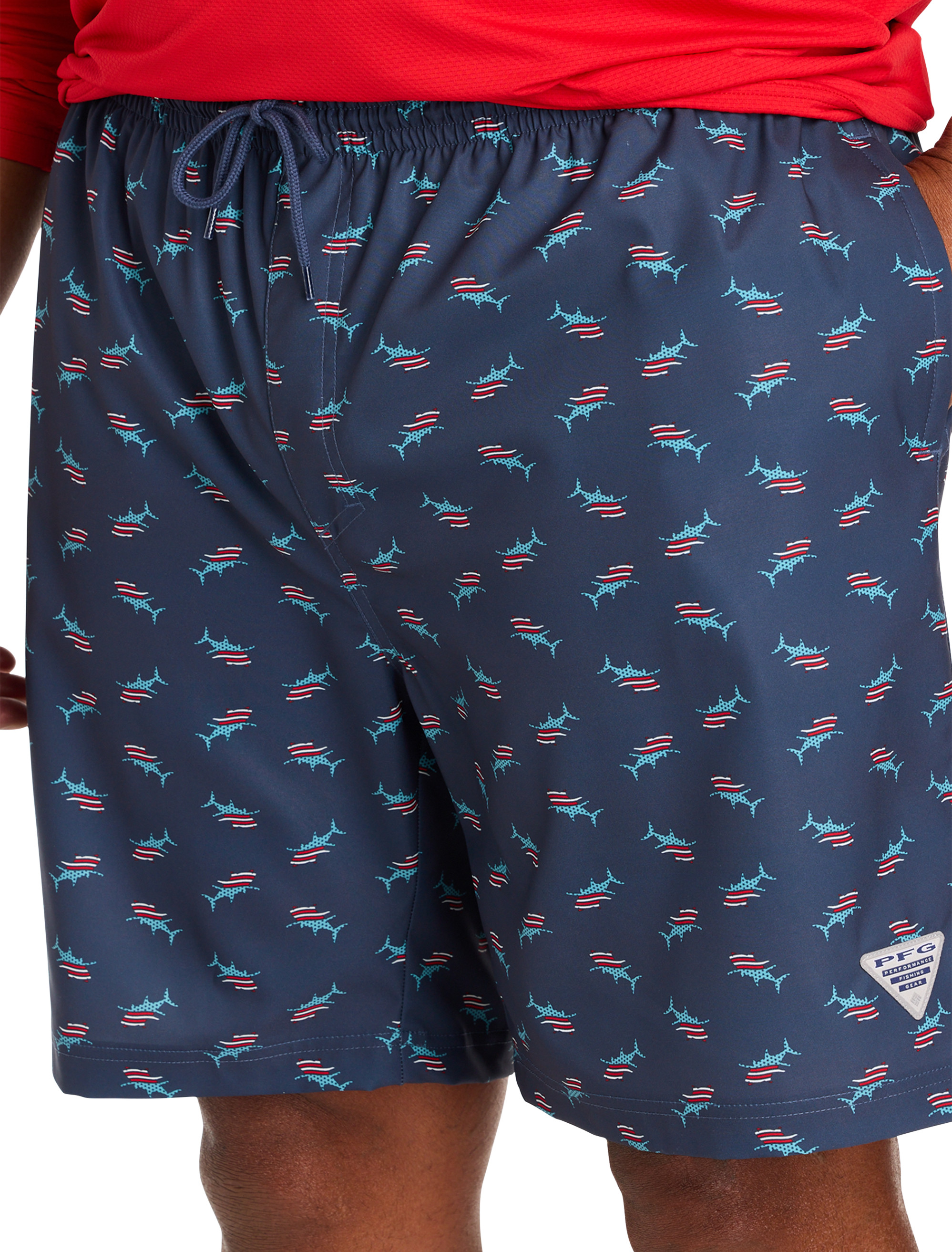 PFG Rambler™ Fish Print Swim Trunks