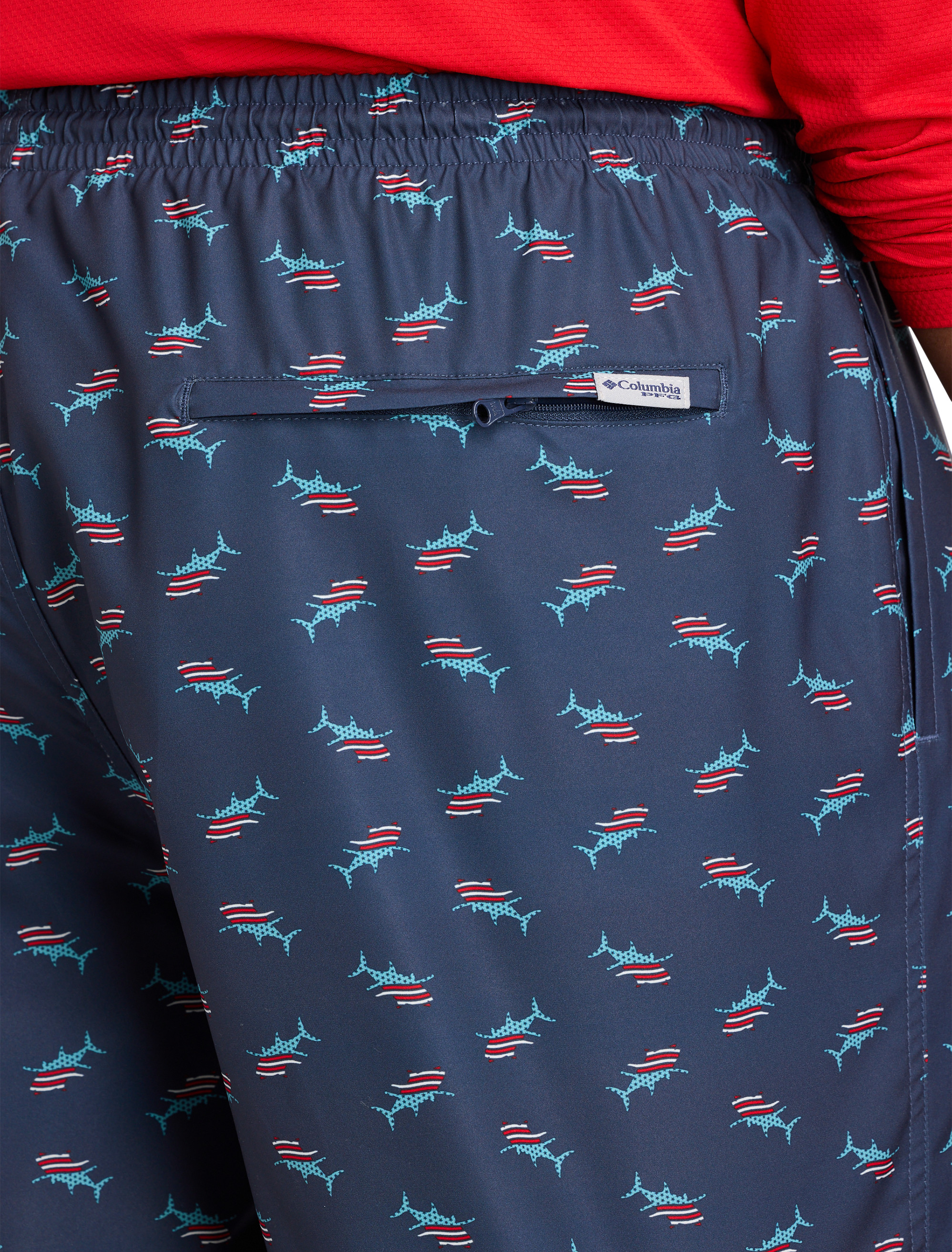 PFG Rambler™ Fish Print Swim Trunks