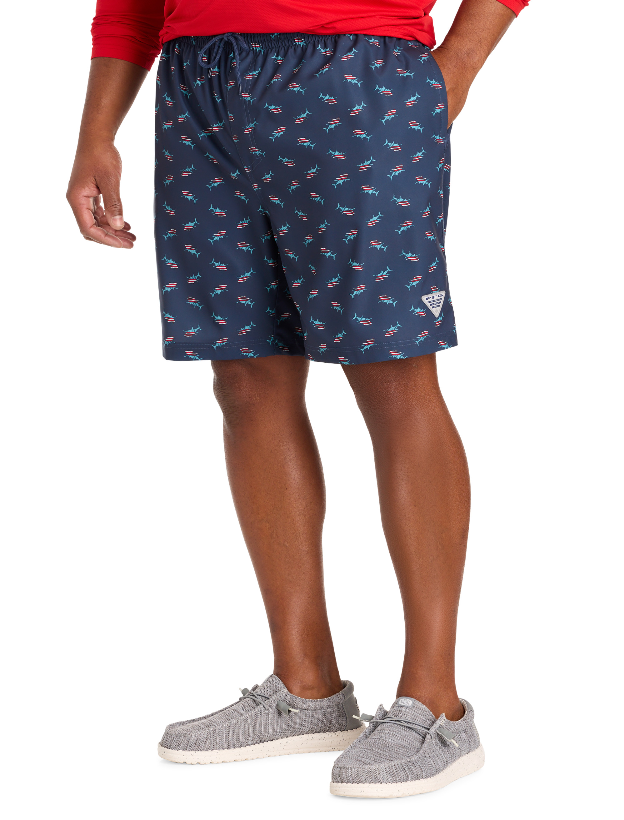 PFG Rambler™ Fish Print Swim Trunks