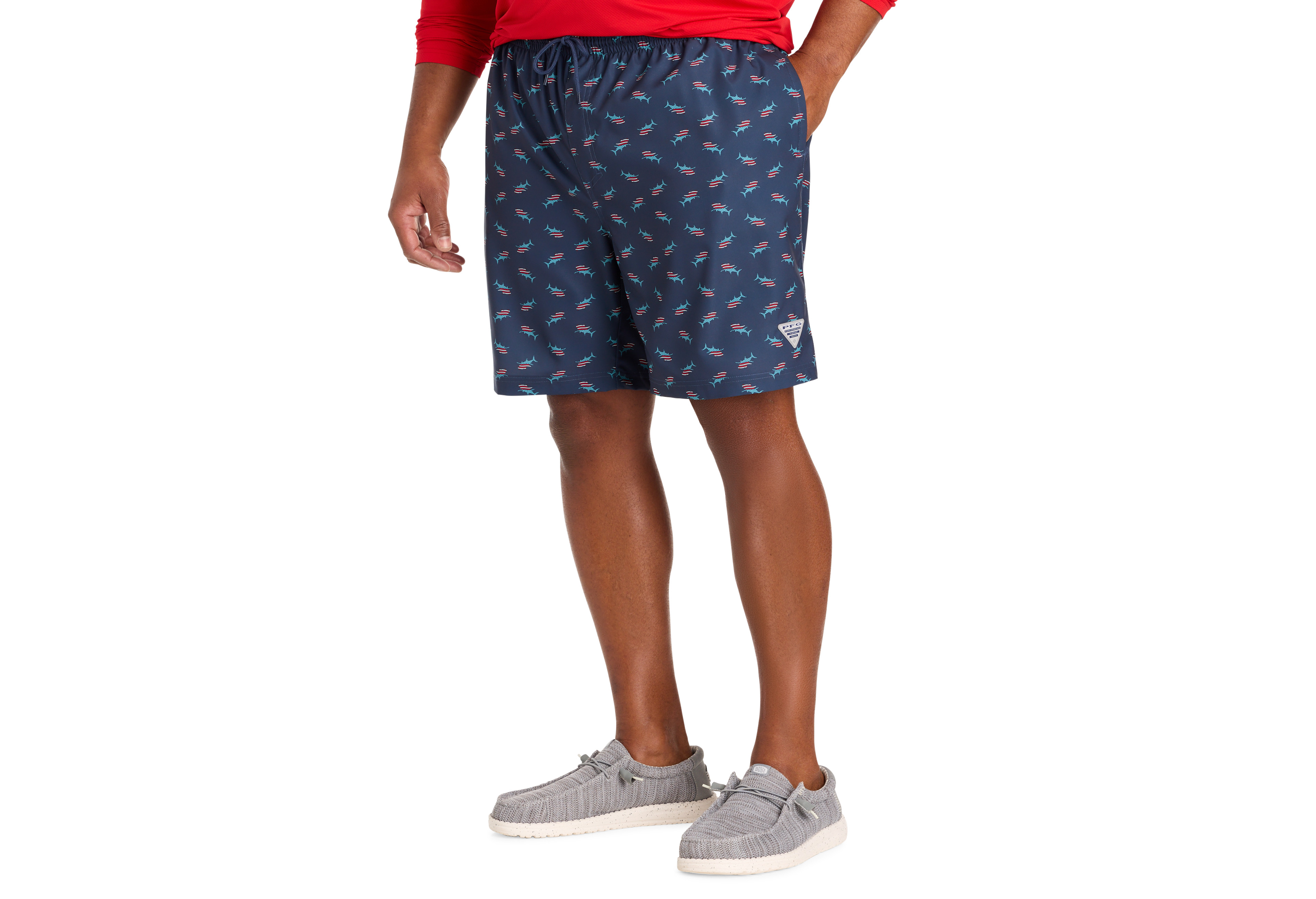 PFG Rambler™ Fish Print Swim Trunks