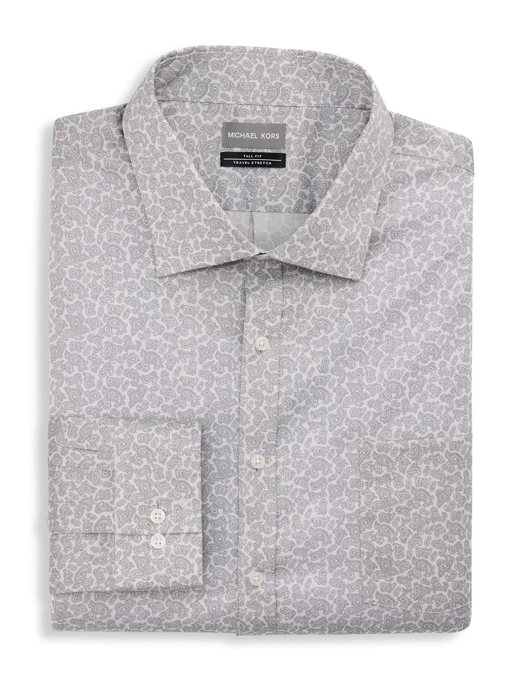 Tonal Paisley Performance Dress Shirt