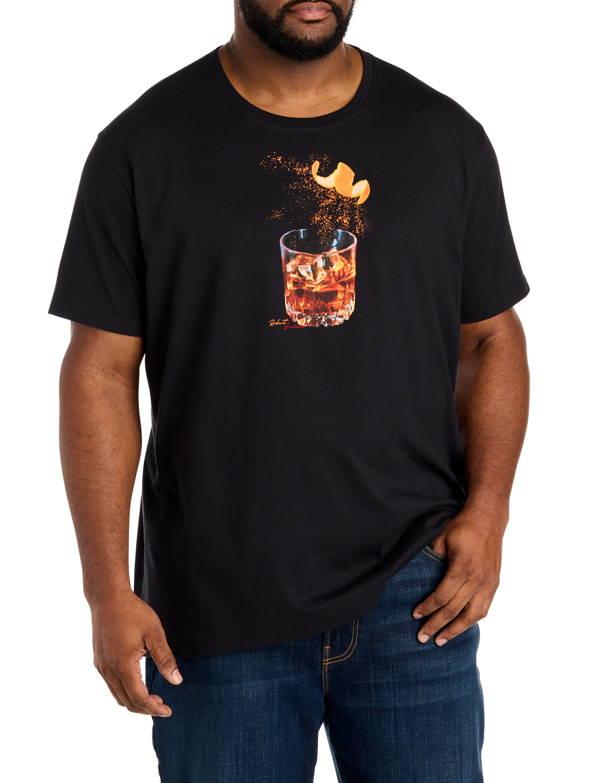 Whiskey On Fire Graphic Tee