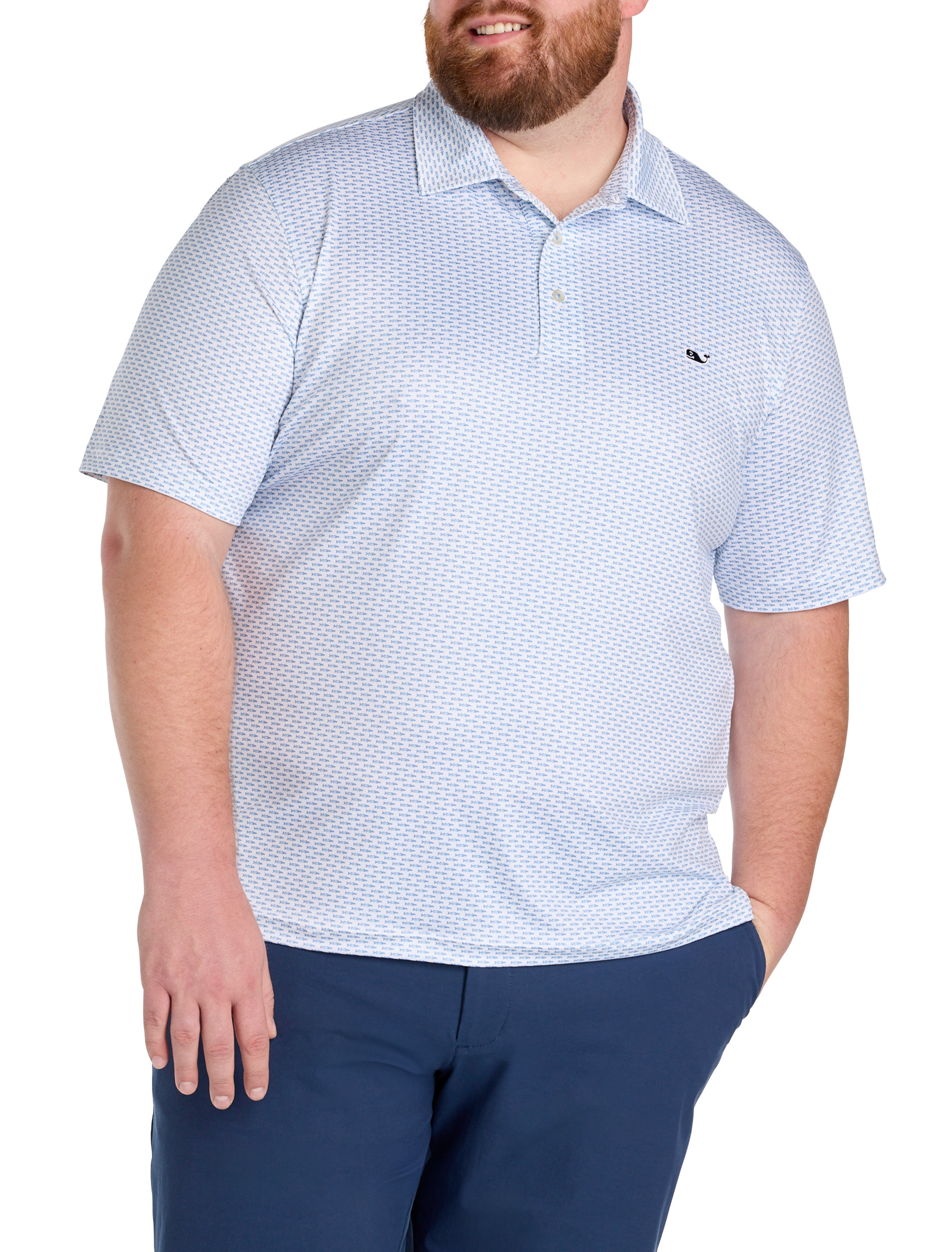 Printed Sankaty Performance Polo Shirt