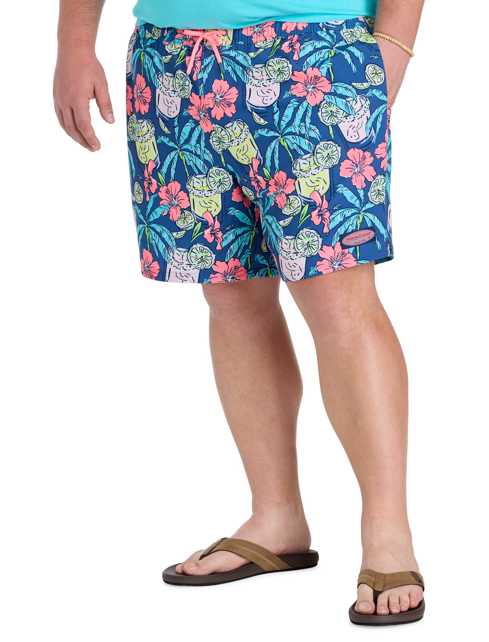 Printed Chappy Swim Trunks