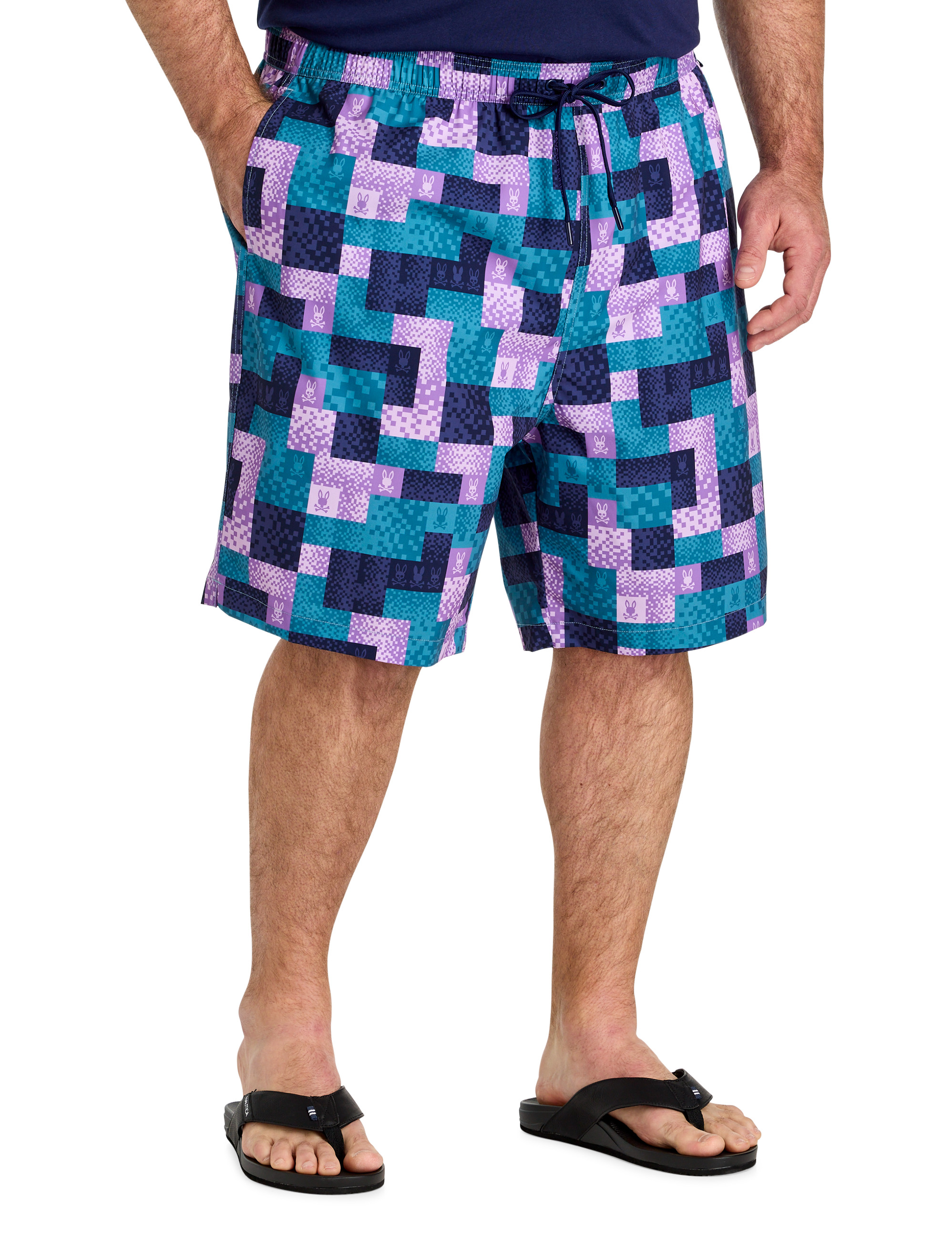 Olivier All Over Bunny Swim Trunks