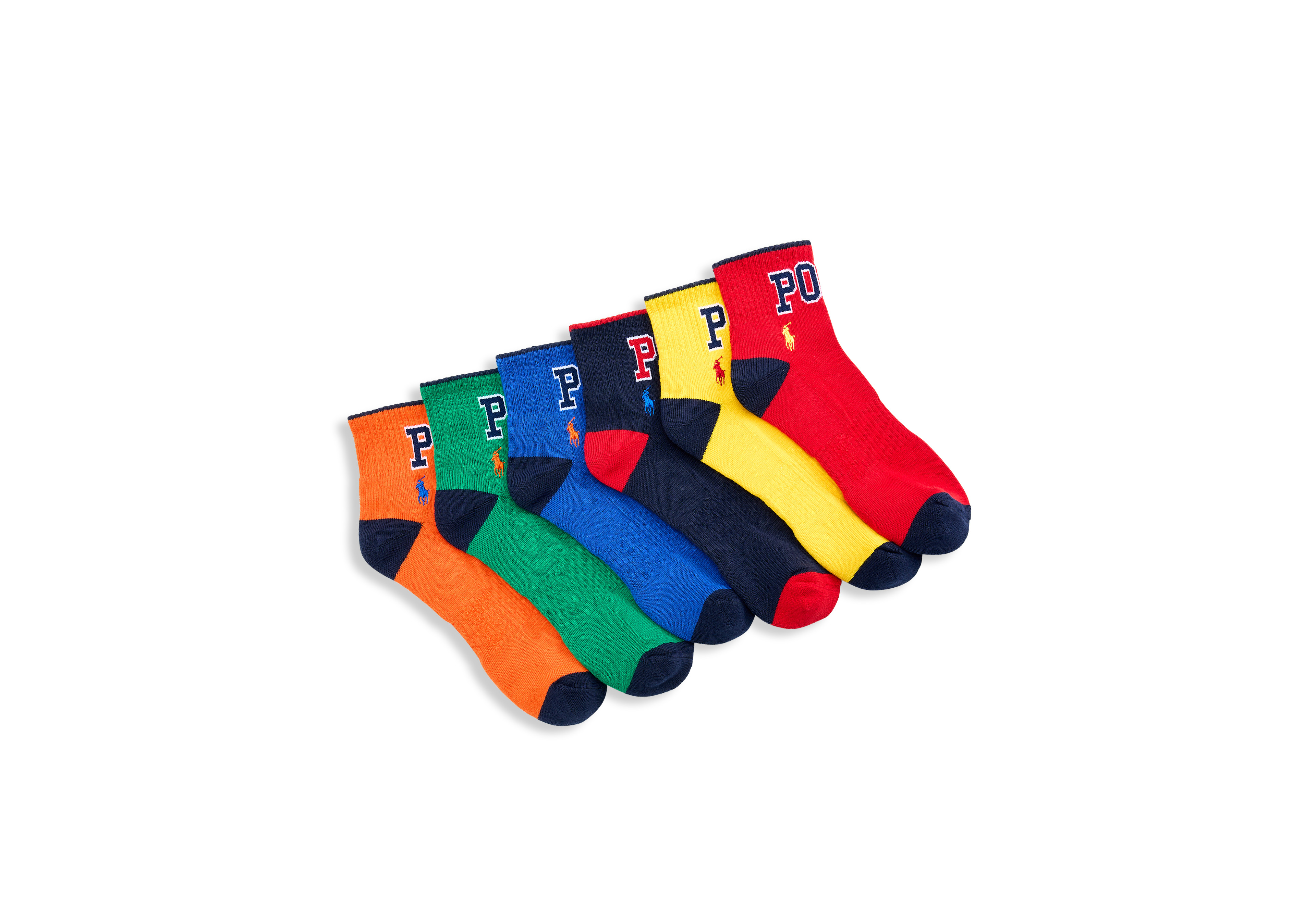 6-pk Varsity 1/4-Top Socks