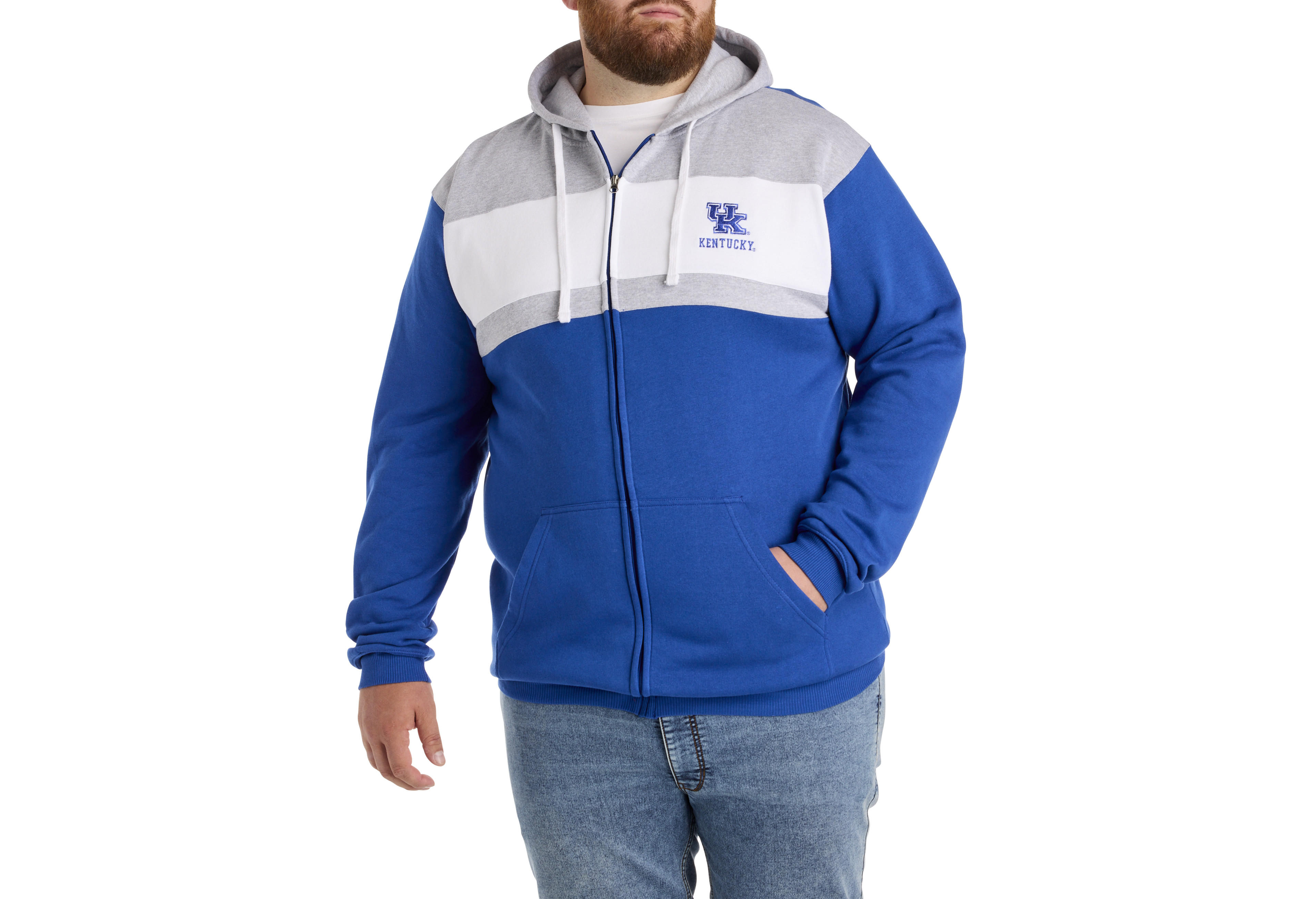 Colorblocked Full-Zip Jacket
