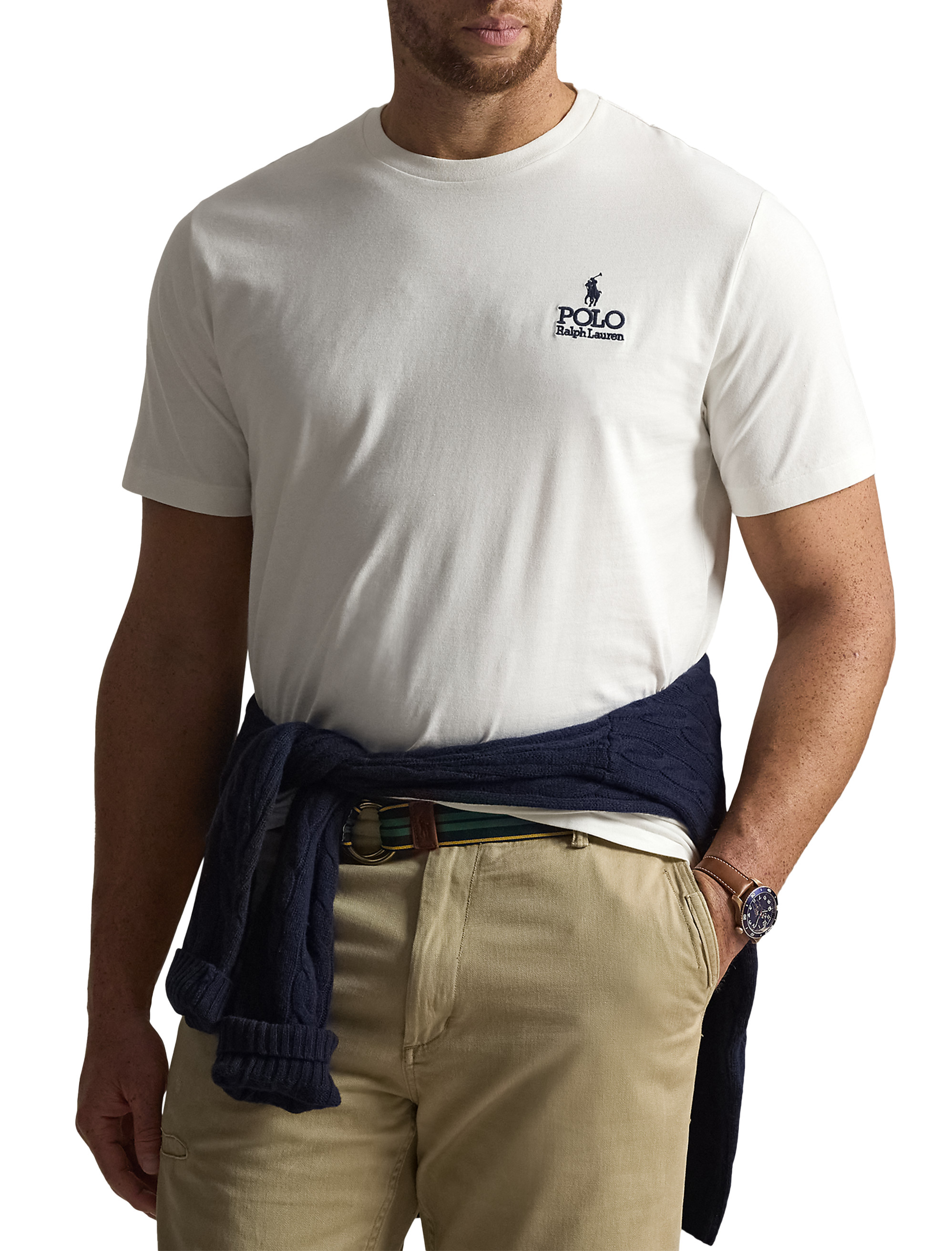 Big + Tall | Polo Ralph Lauren Script T-Shirt | DXL