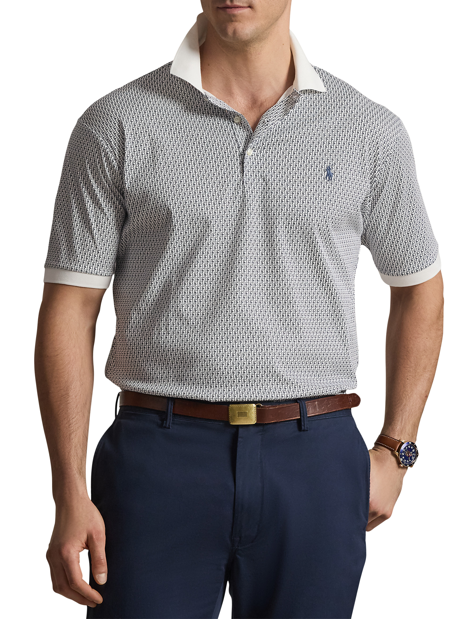 White Golf Polo Shirts | DXL