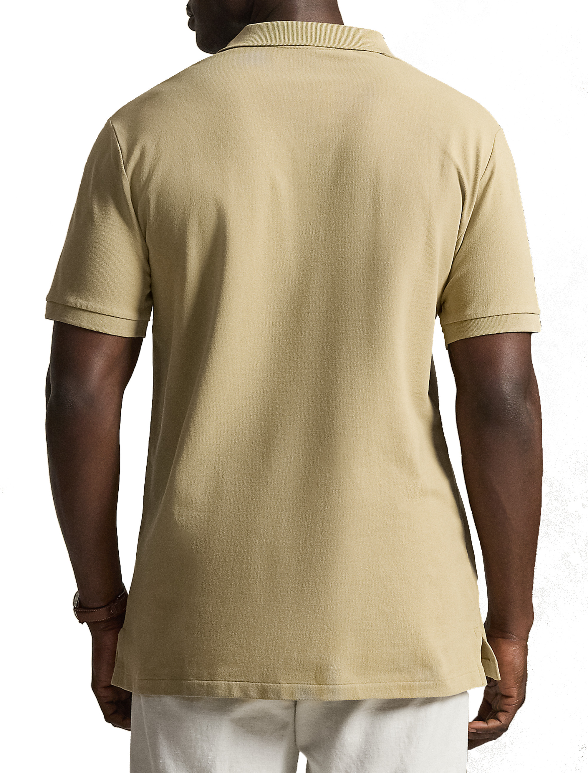 Johnny Collar Mesh Polo Shirt