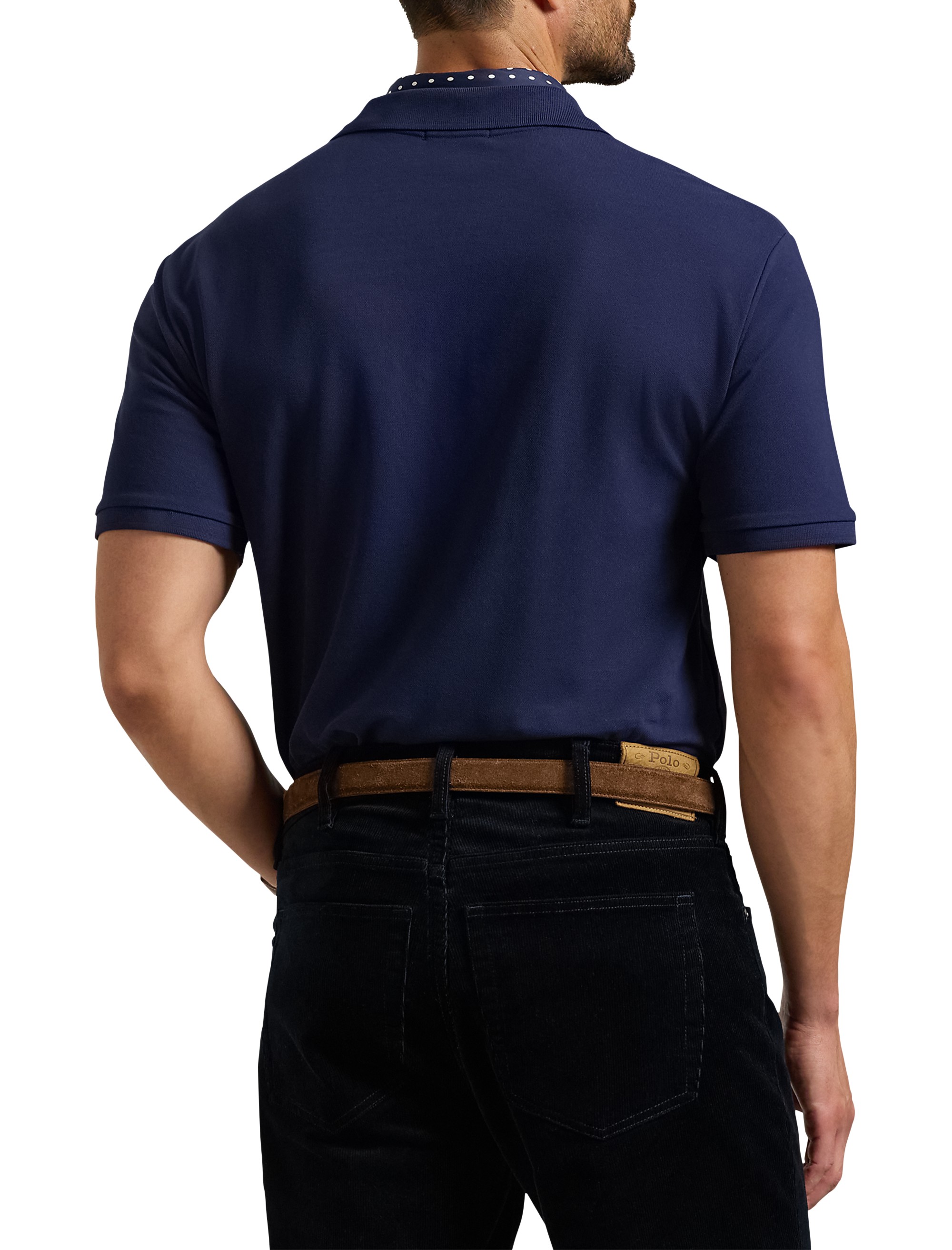 Johnny Collar Mesh Polo Shirt - thumbnail 2