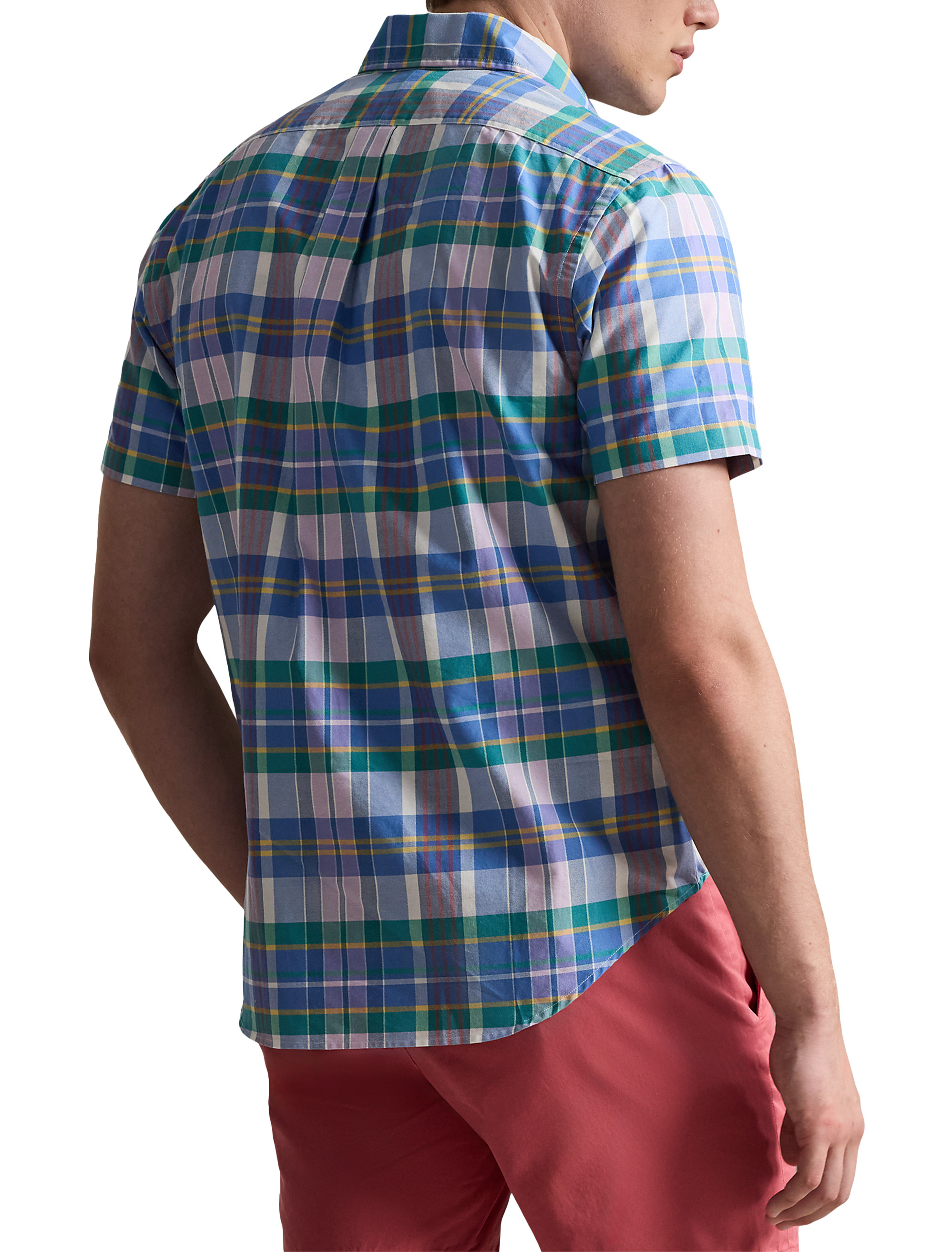 Plaid Oxford Sport Shirt