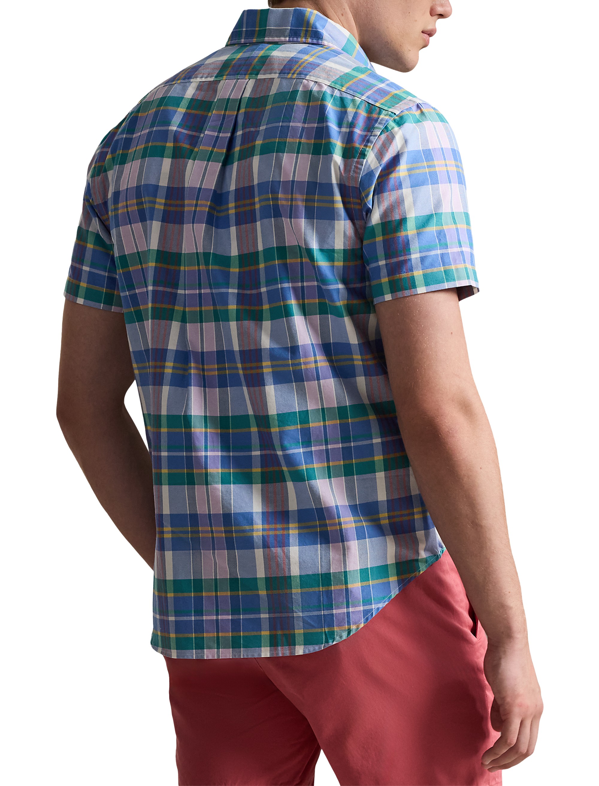 Plaid Oxford Sport Shirt - thumbnail 2