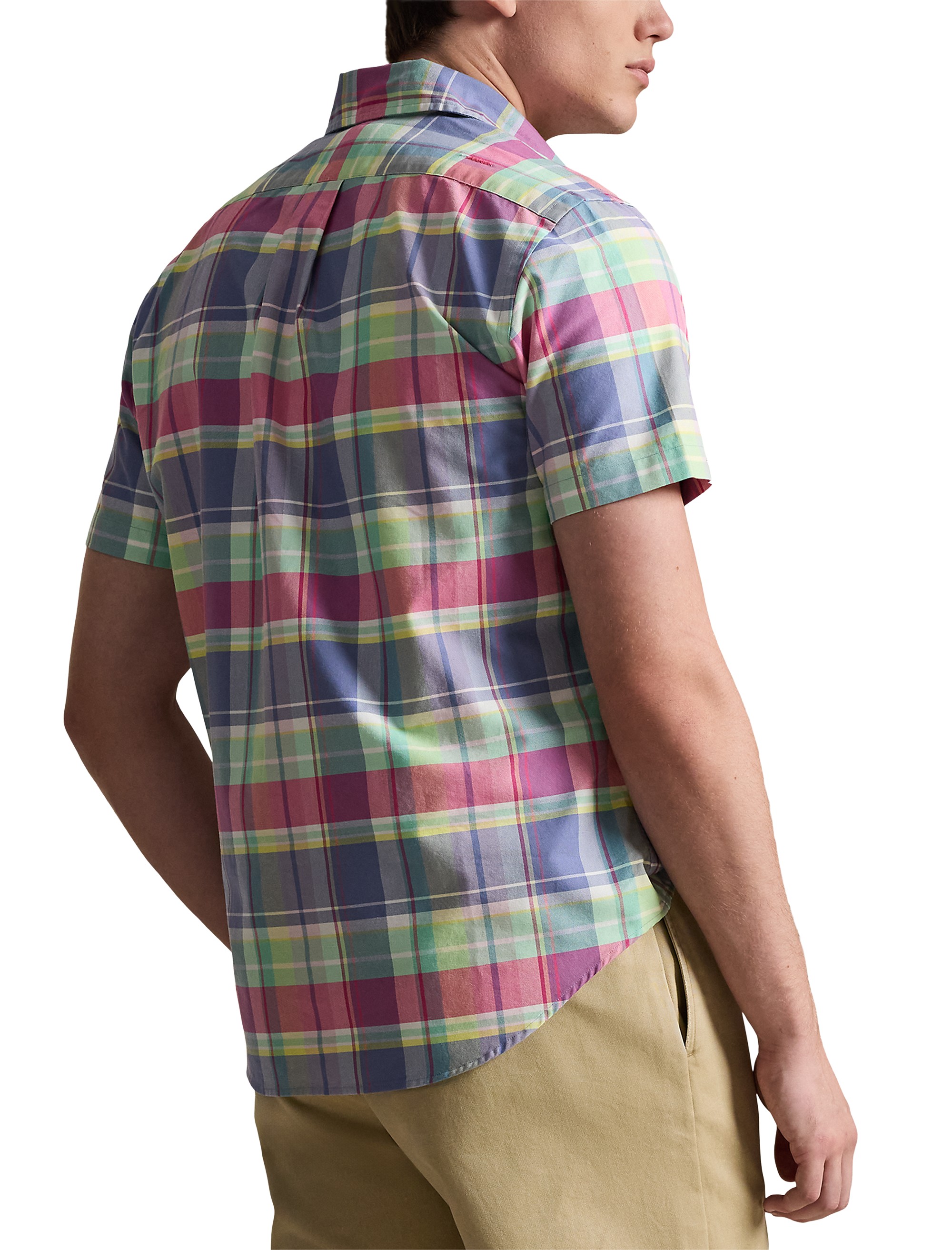 Plaid Oxford Sport Shirt - thumbnail 2