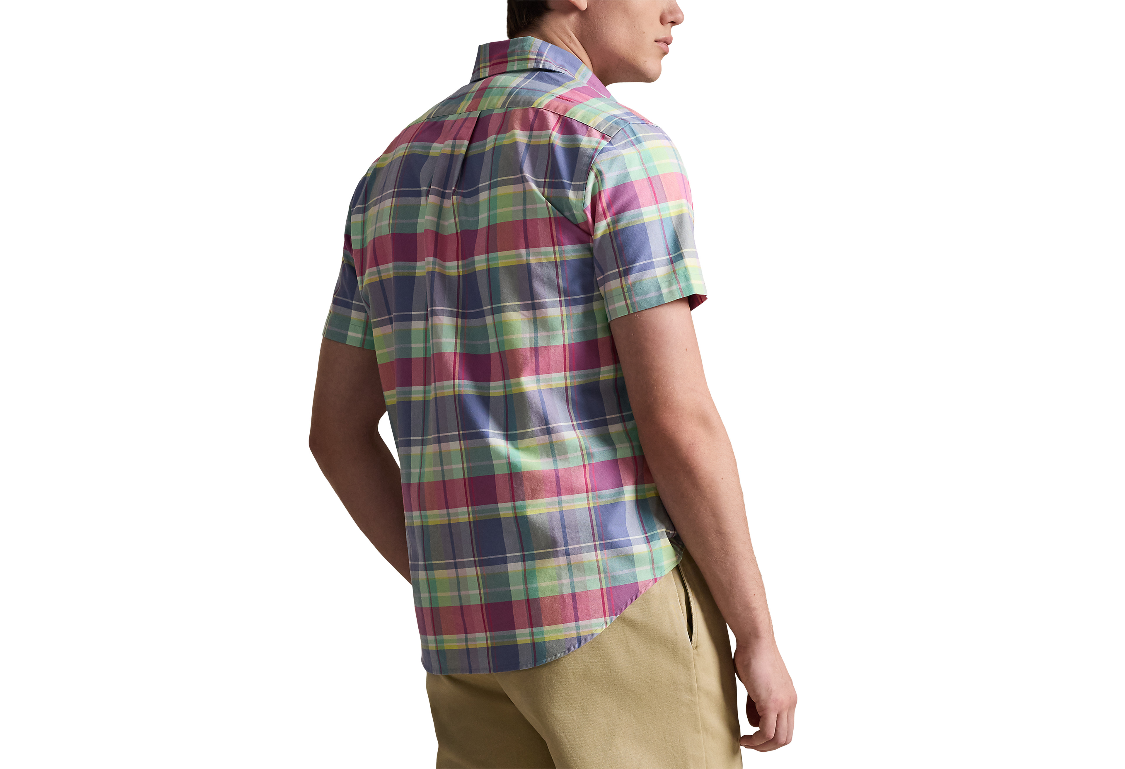 Plaid Oxford Sport Shirt