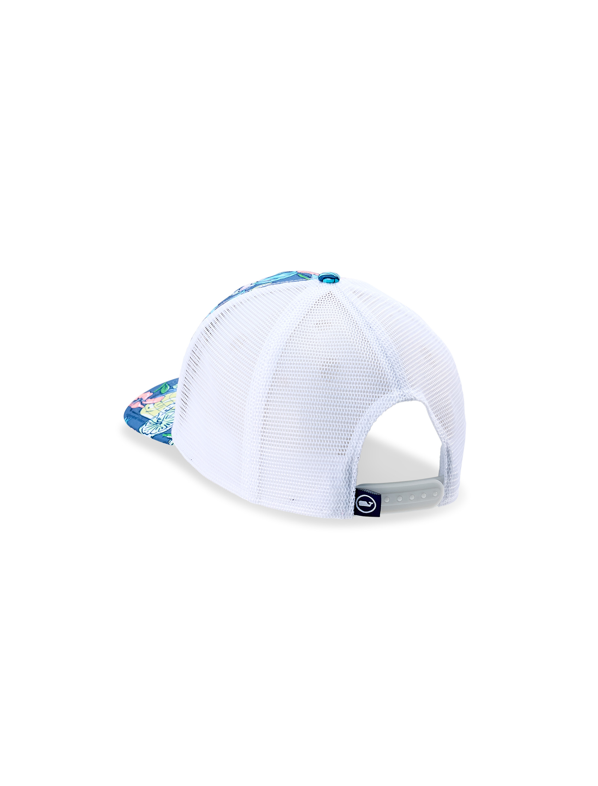 Chappy Print Whale Dot Trucker Hat