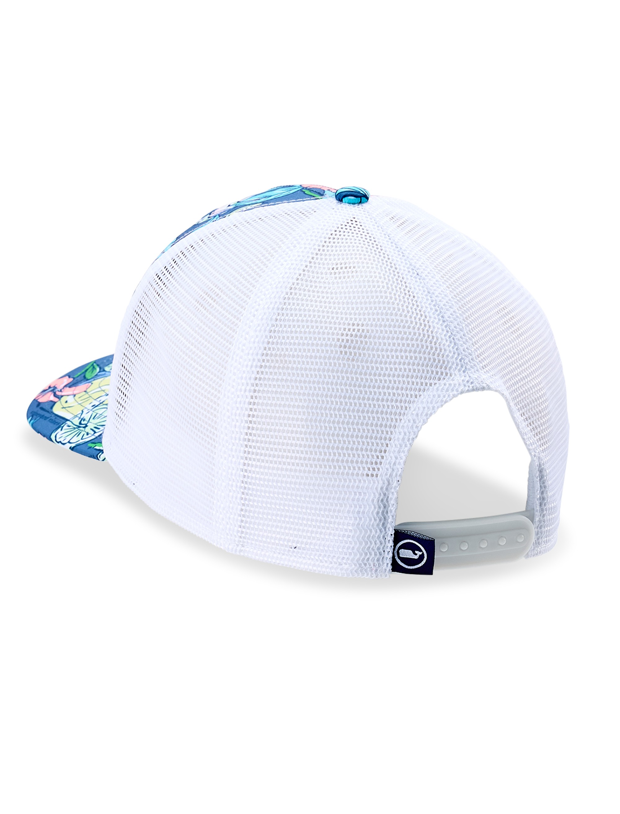 Chappy Print Whale Dot Trucker Hat - thumbnail 2