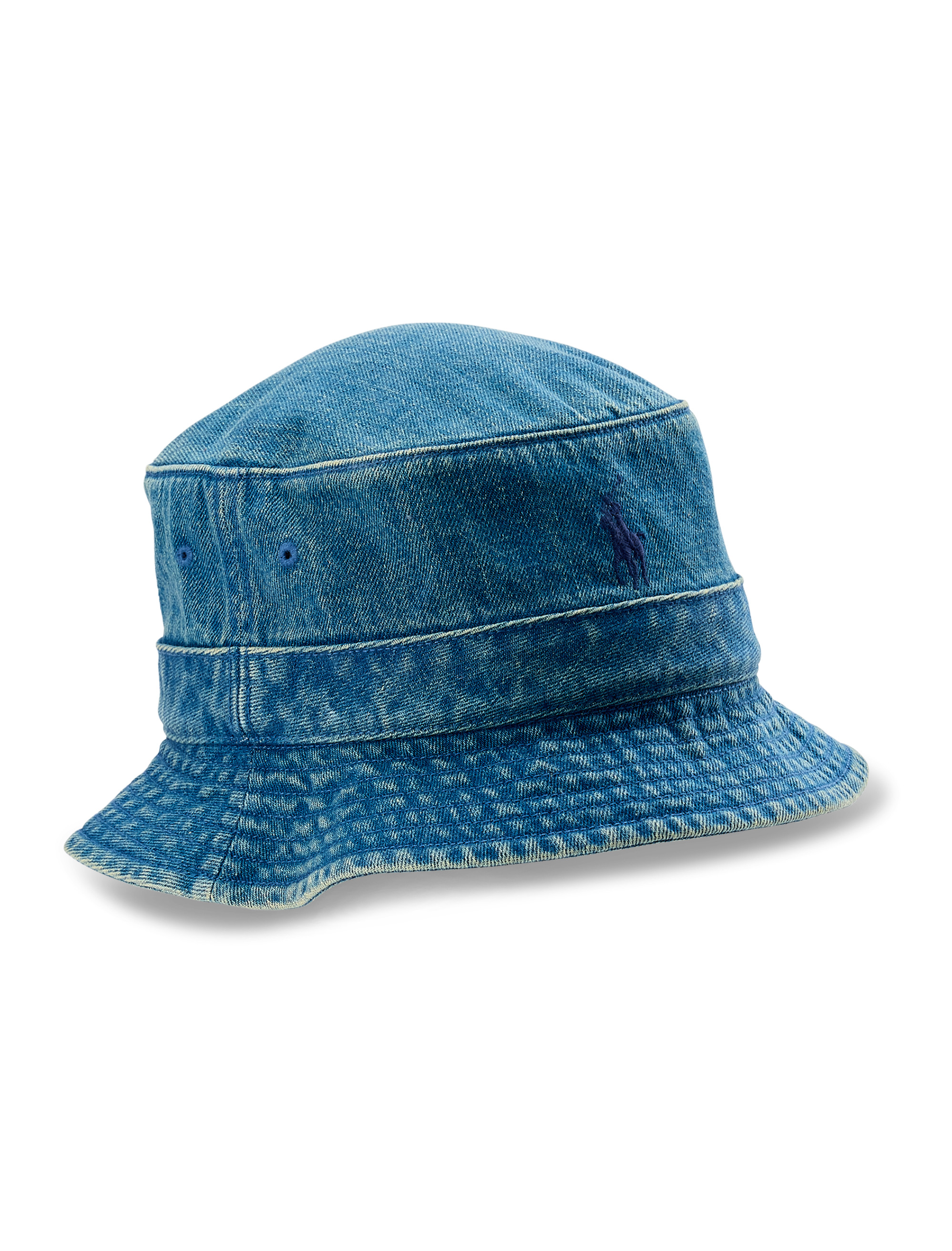Polo Pony Denim Bucket Hat
