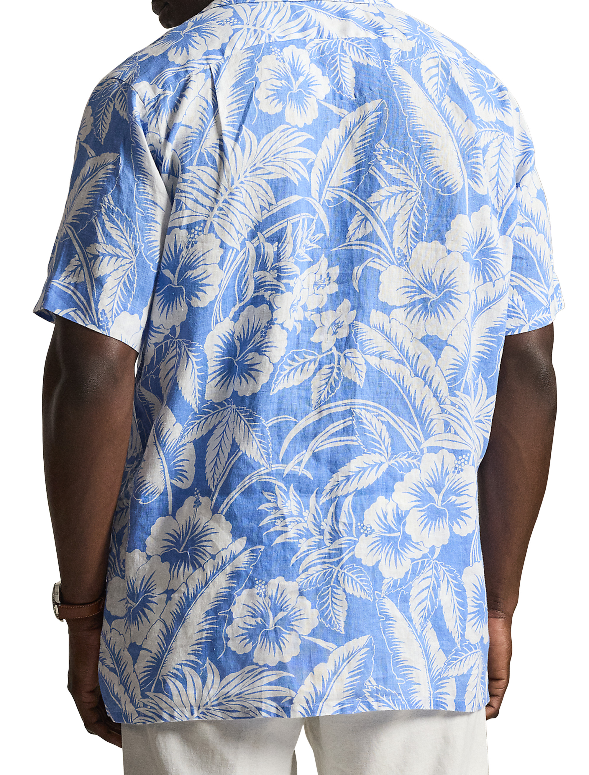 Sweetheart Linen Floral Sport Shirt