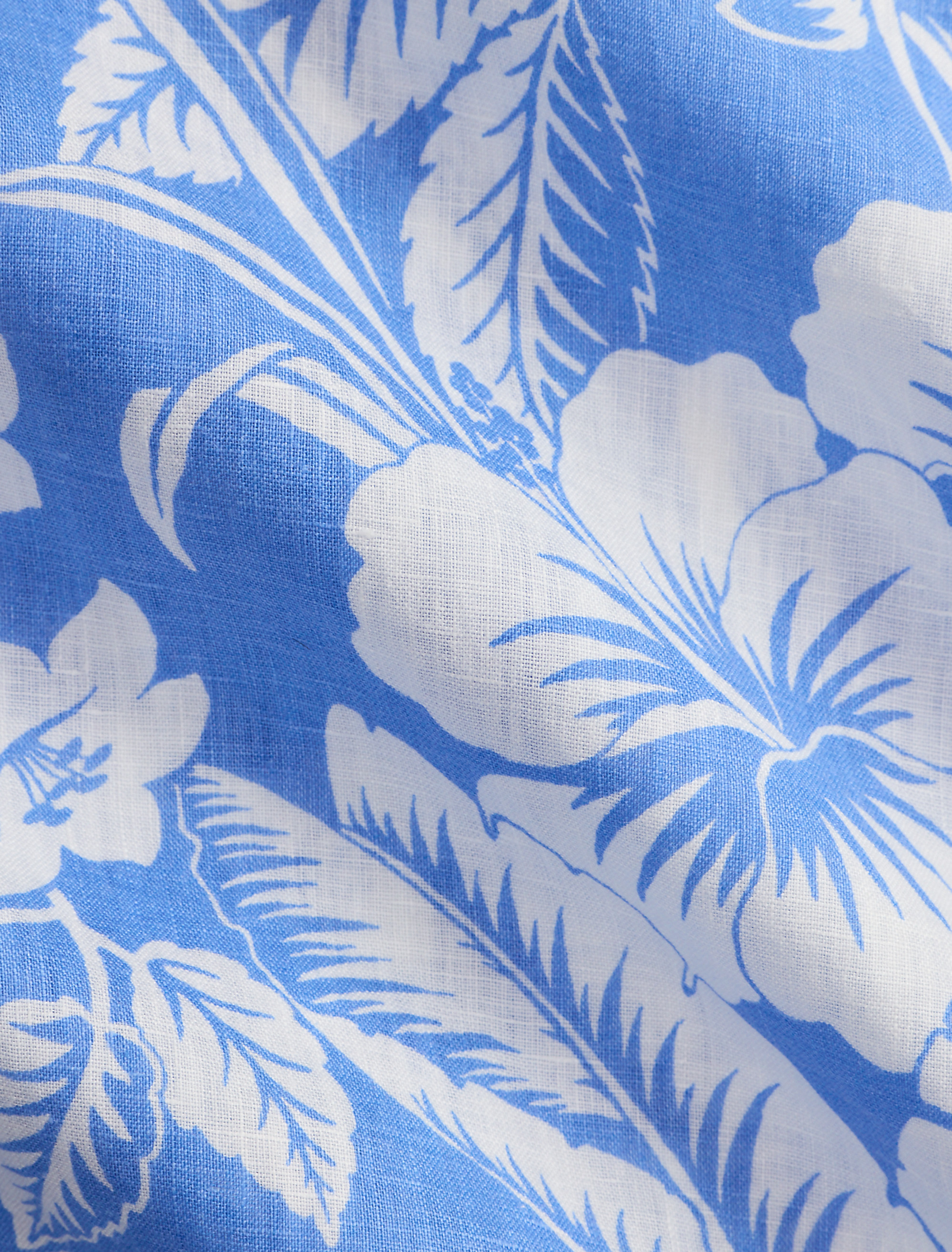 Sweetheart Linen Floral Sport Shirt