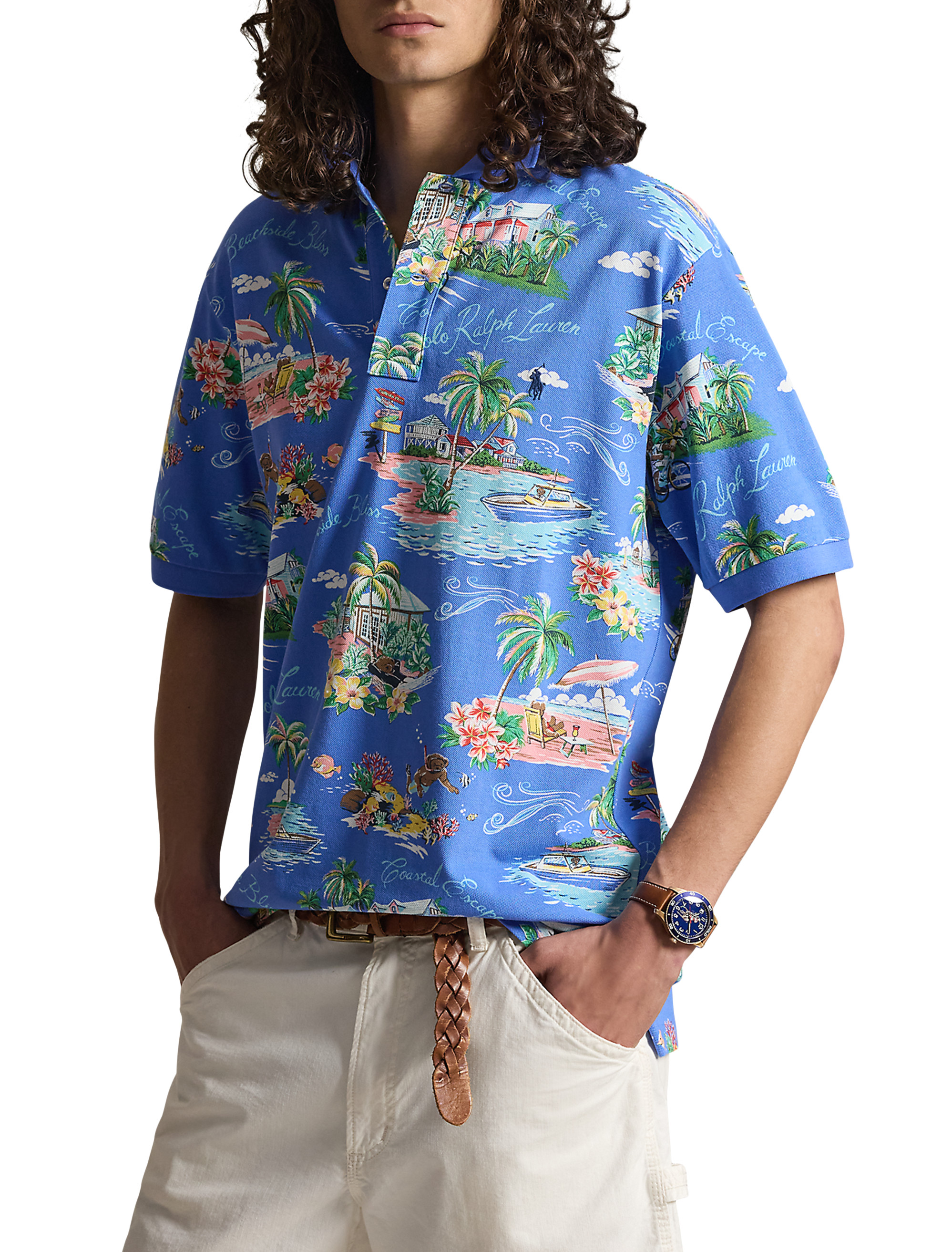 Bahamas Bear Polo Shirt