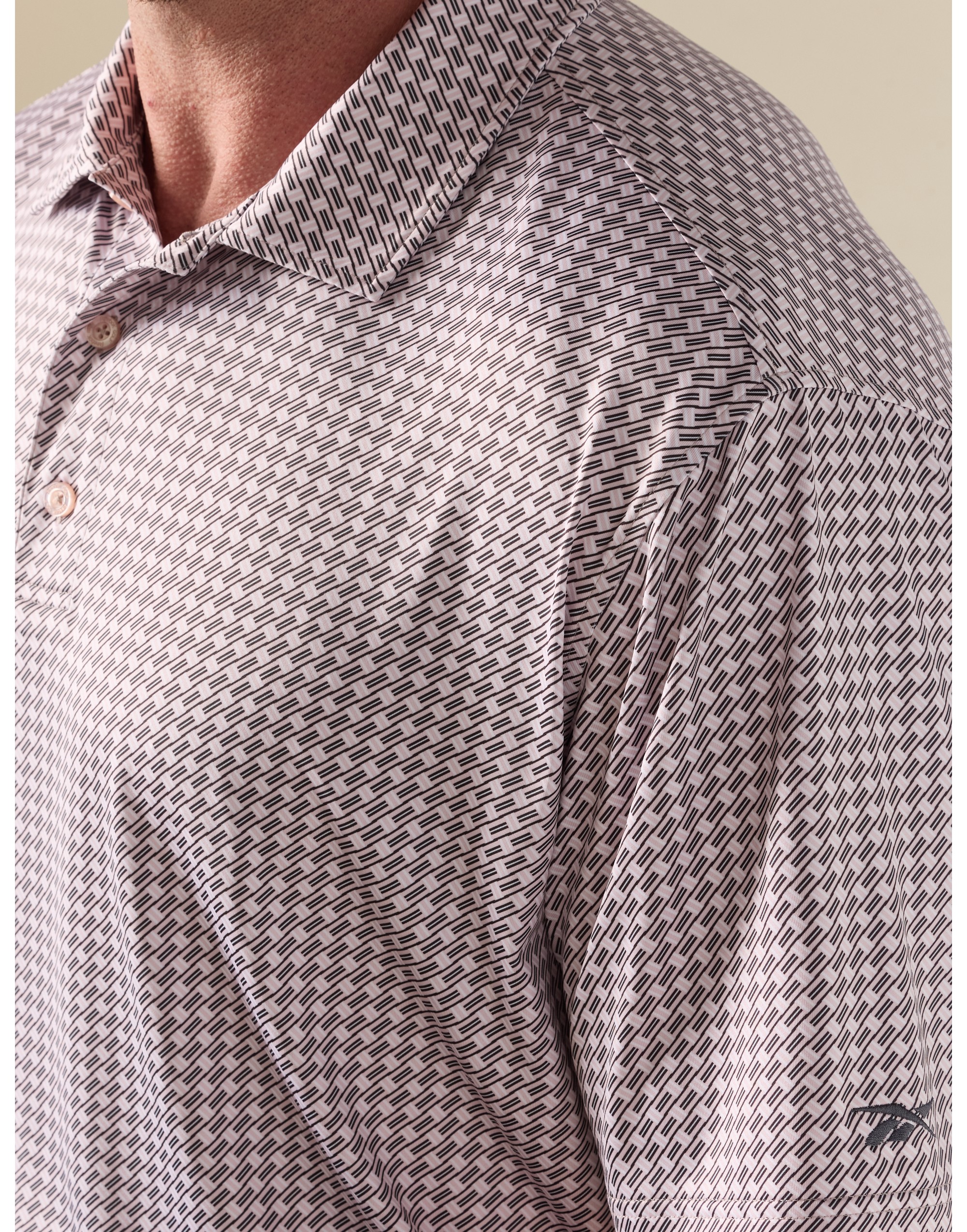Basketweave Performance Polo Shirt - thumbnail 5