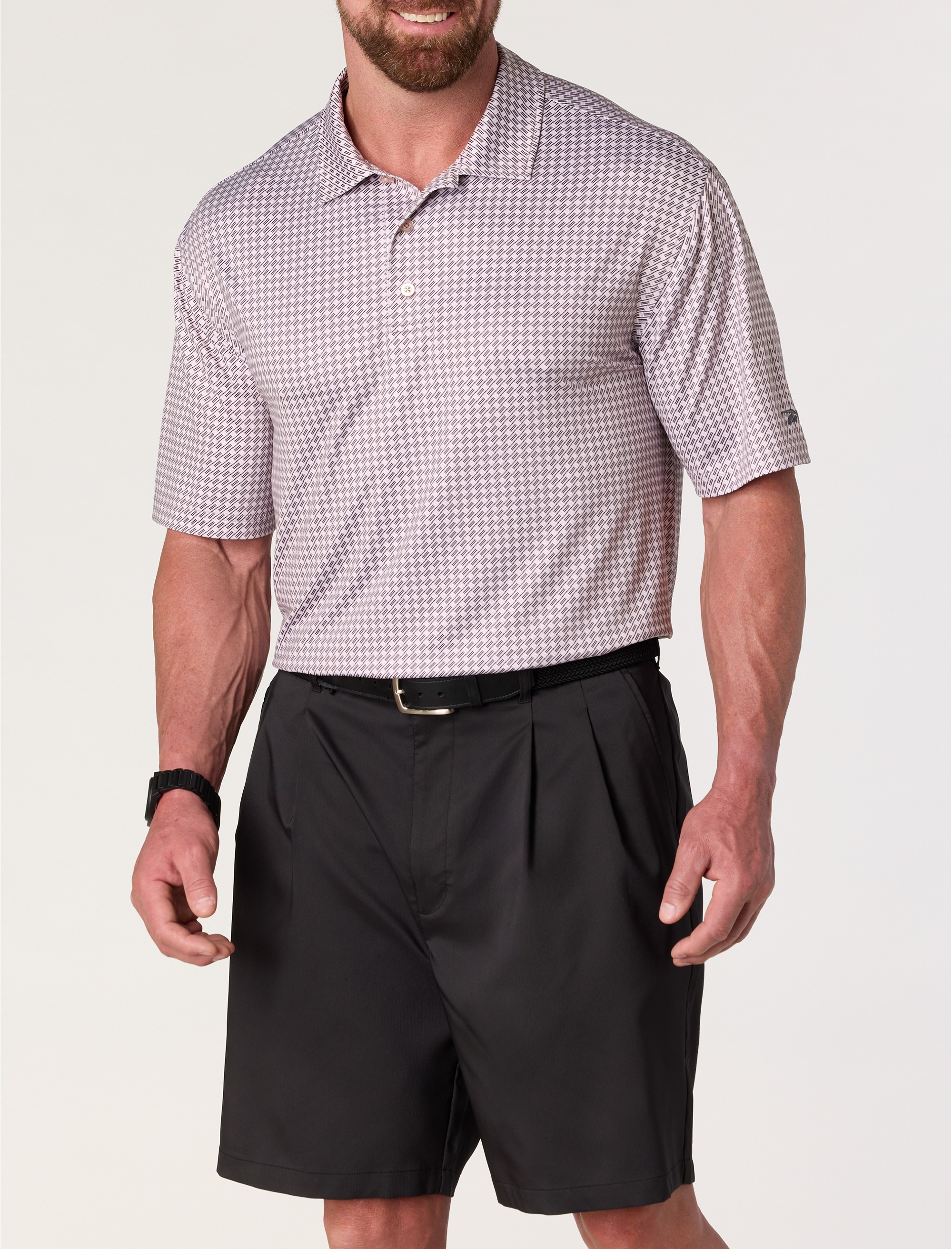 Basketweave Performance Polo Shirt - thumbnail 6