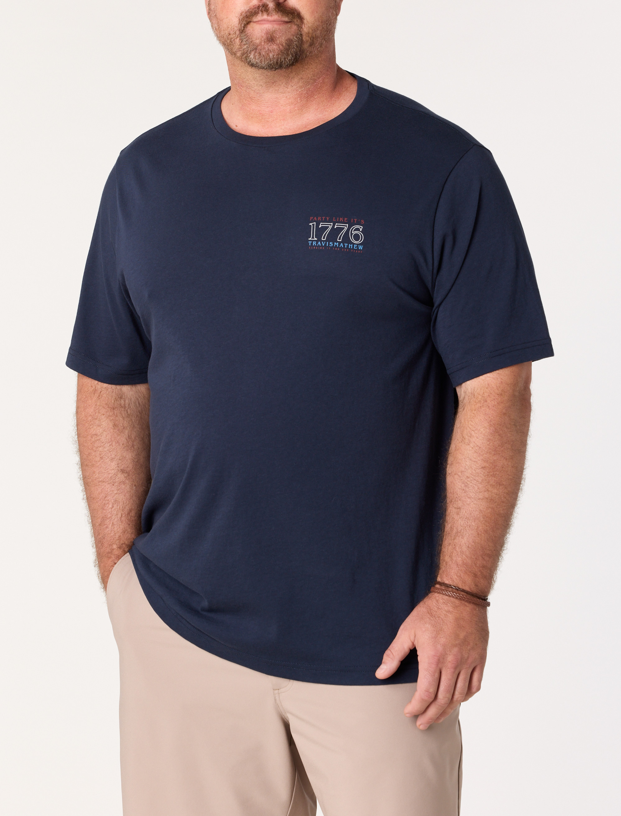 Big + Tall | TravisMathew Fit By DXL Summer Salute Graphic Tee | DXL