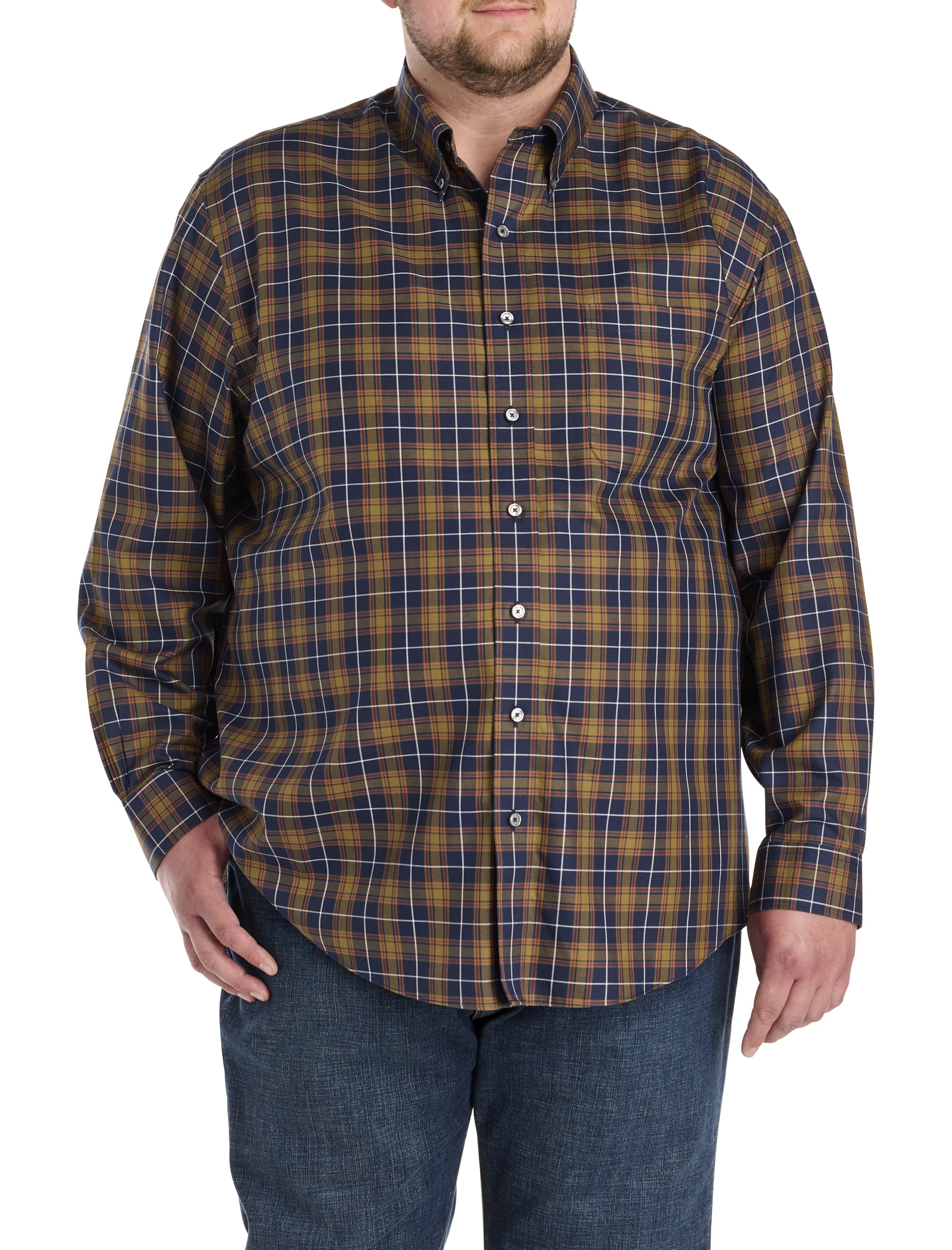 Brooks Brothers Non-Iron Tartan Plaid Sport Shirt - thumbnail 2