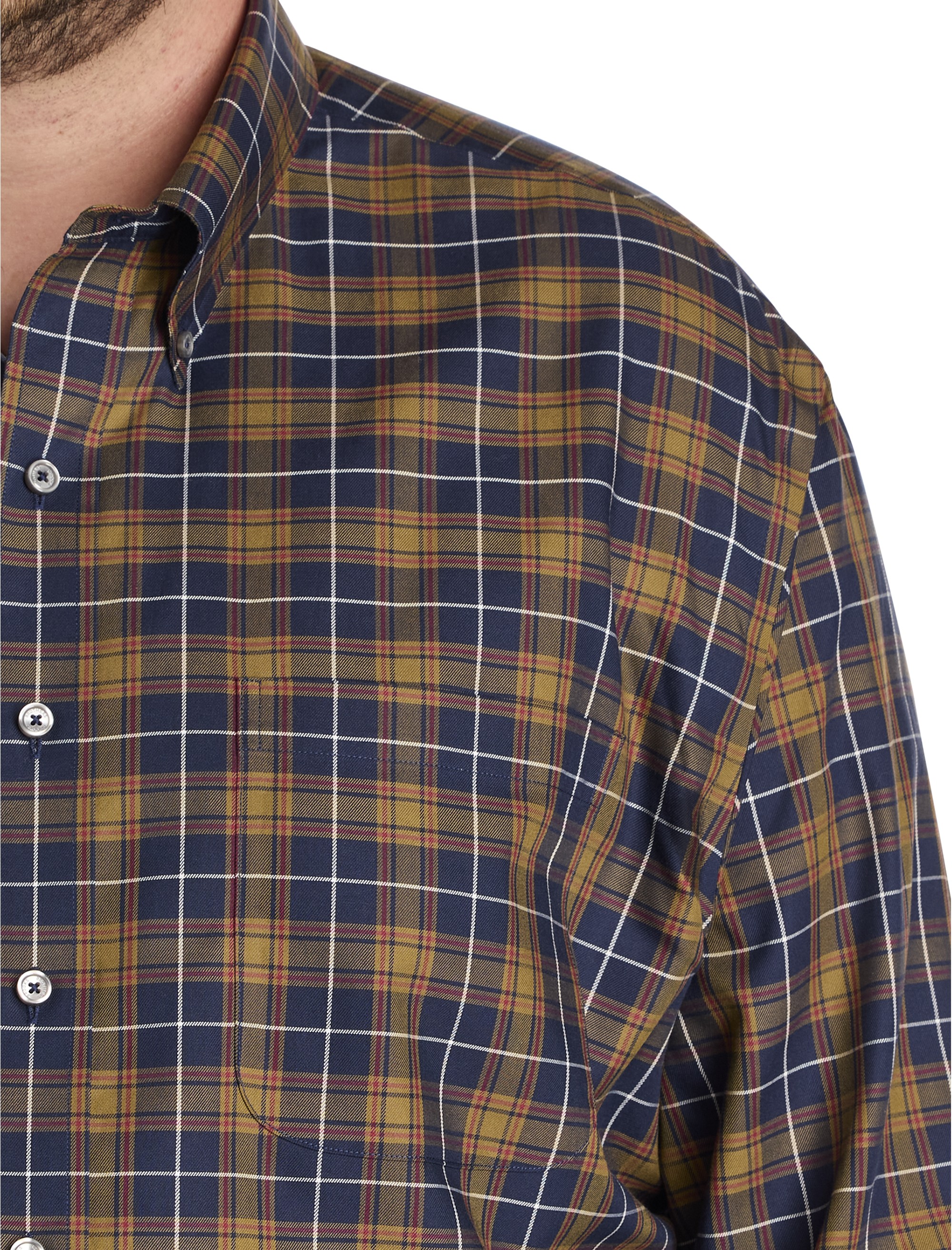 Brooks Brothers Non-Iron Tartan Plaid Sport Shirt - thumbnail 3