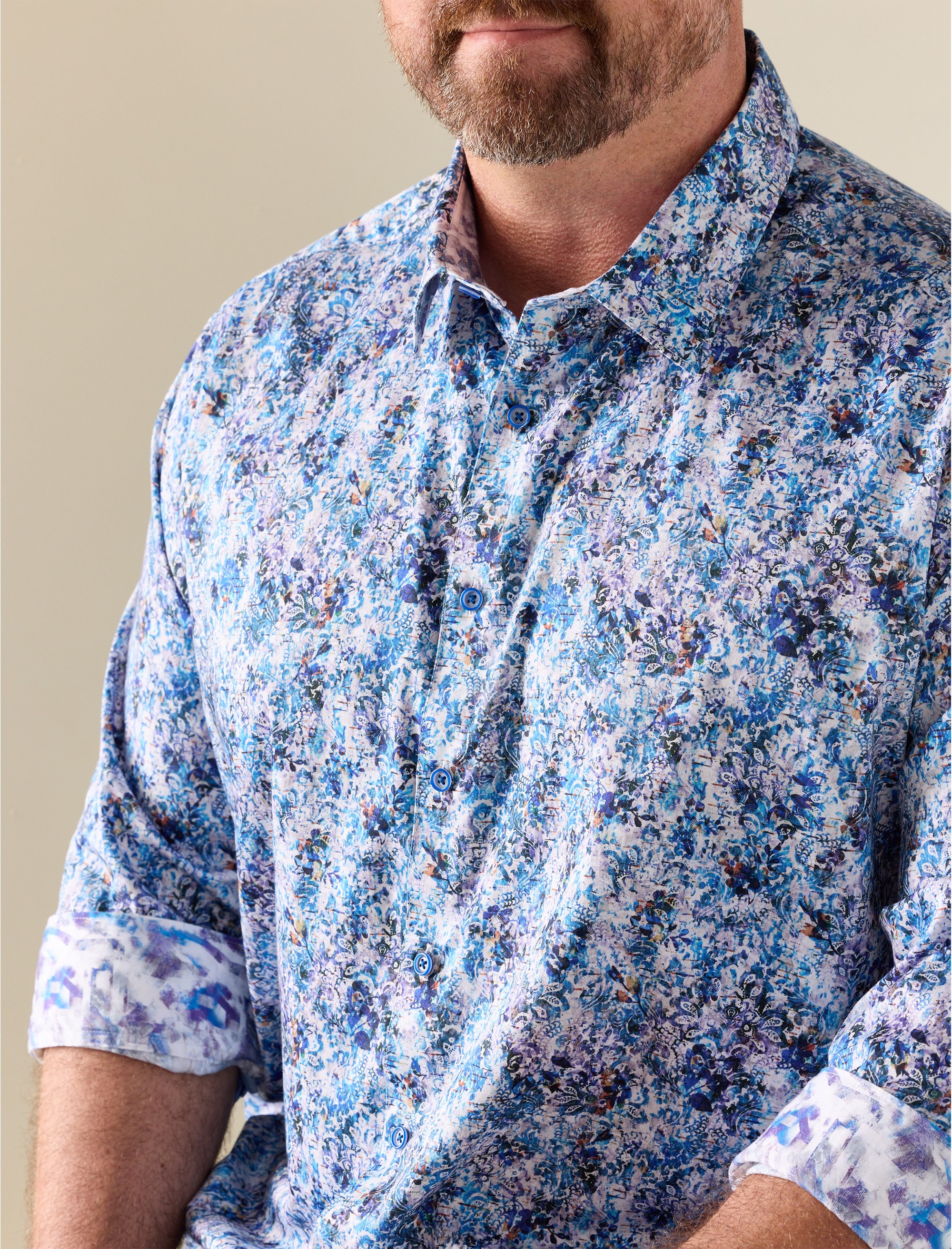 Paisley Floral Sport Shirt - thumbnail 4