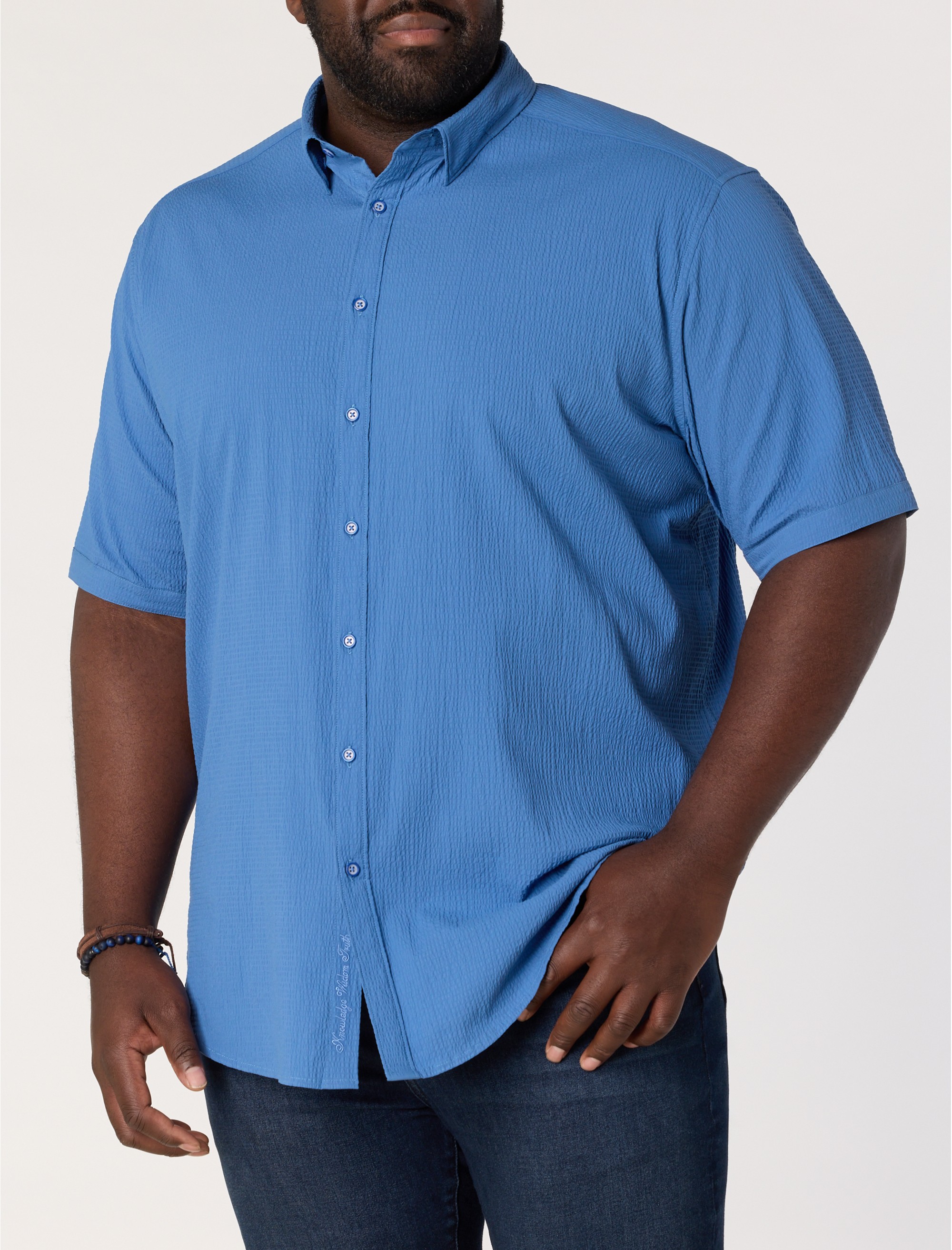 Thresher Seersucker Sport Shirt