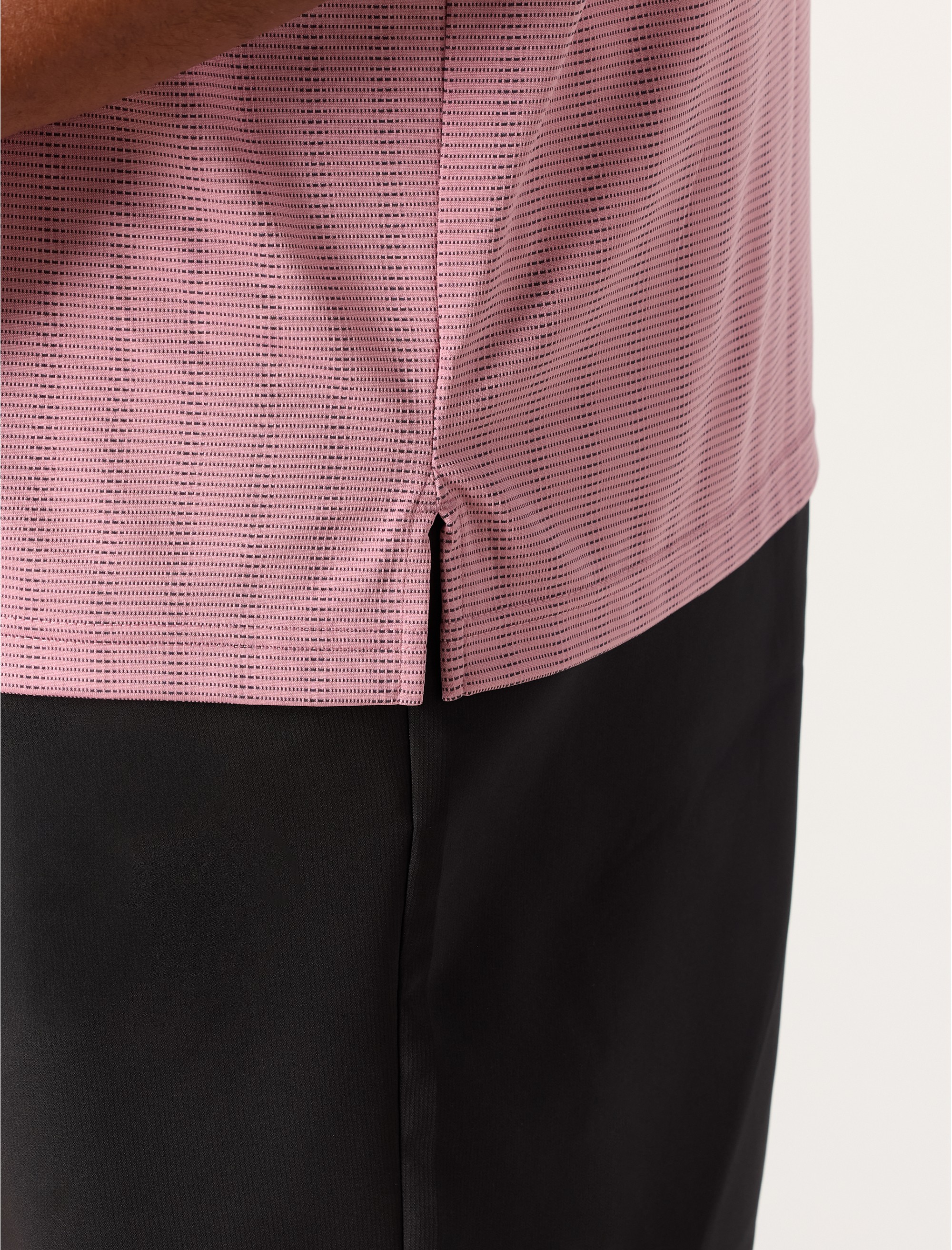 Performance Striped Polo Shirt - thumbnail 3
