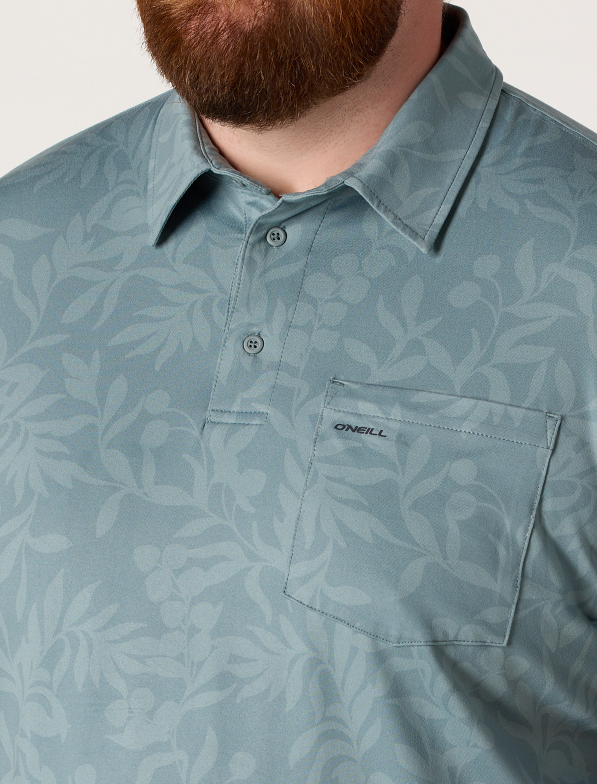 TRVLR Printed Performance Polo Shirt