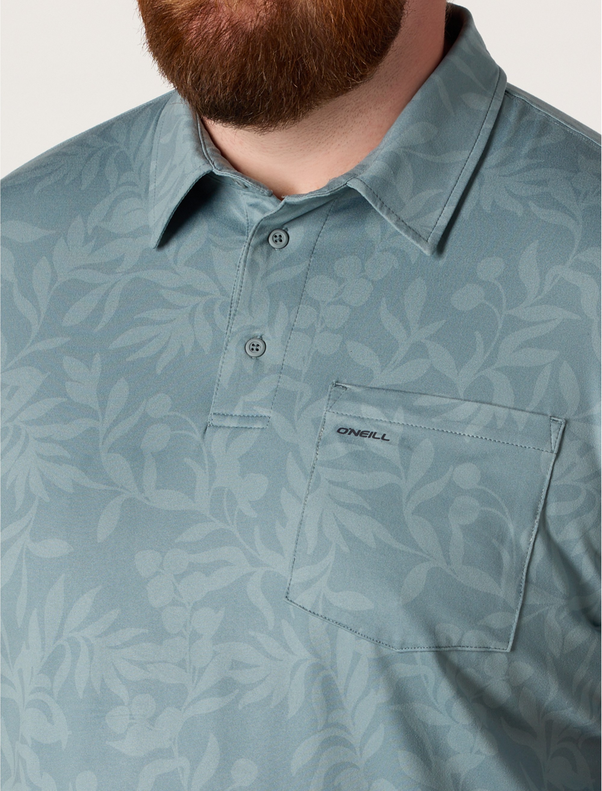 TRVLR Printed Performance Polo Shirt - thumbnail 3