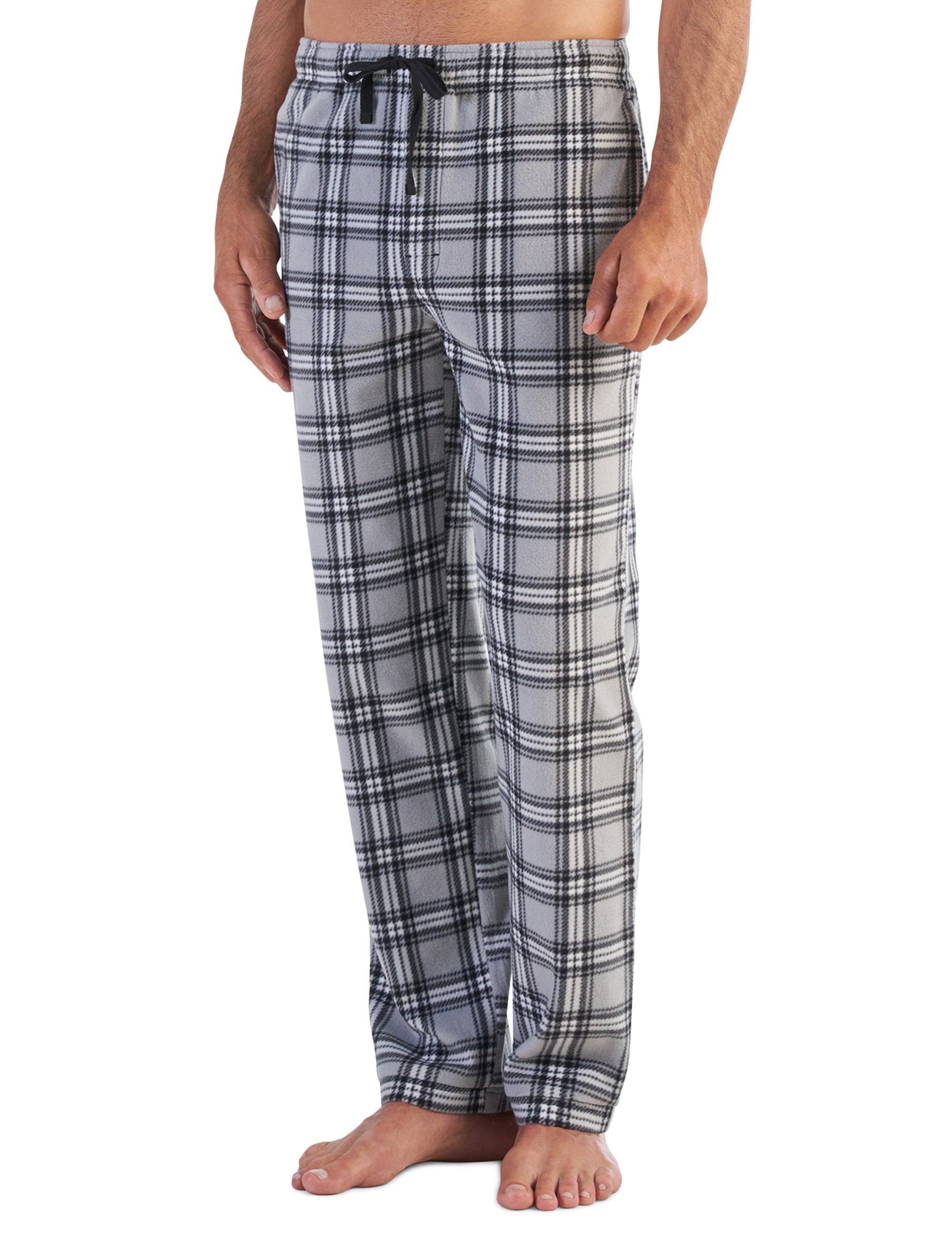 Plaid Microfleece Lounge Pants