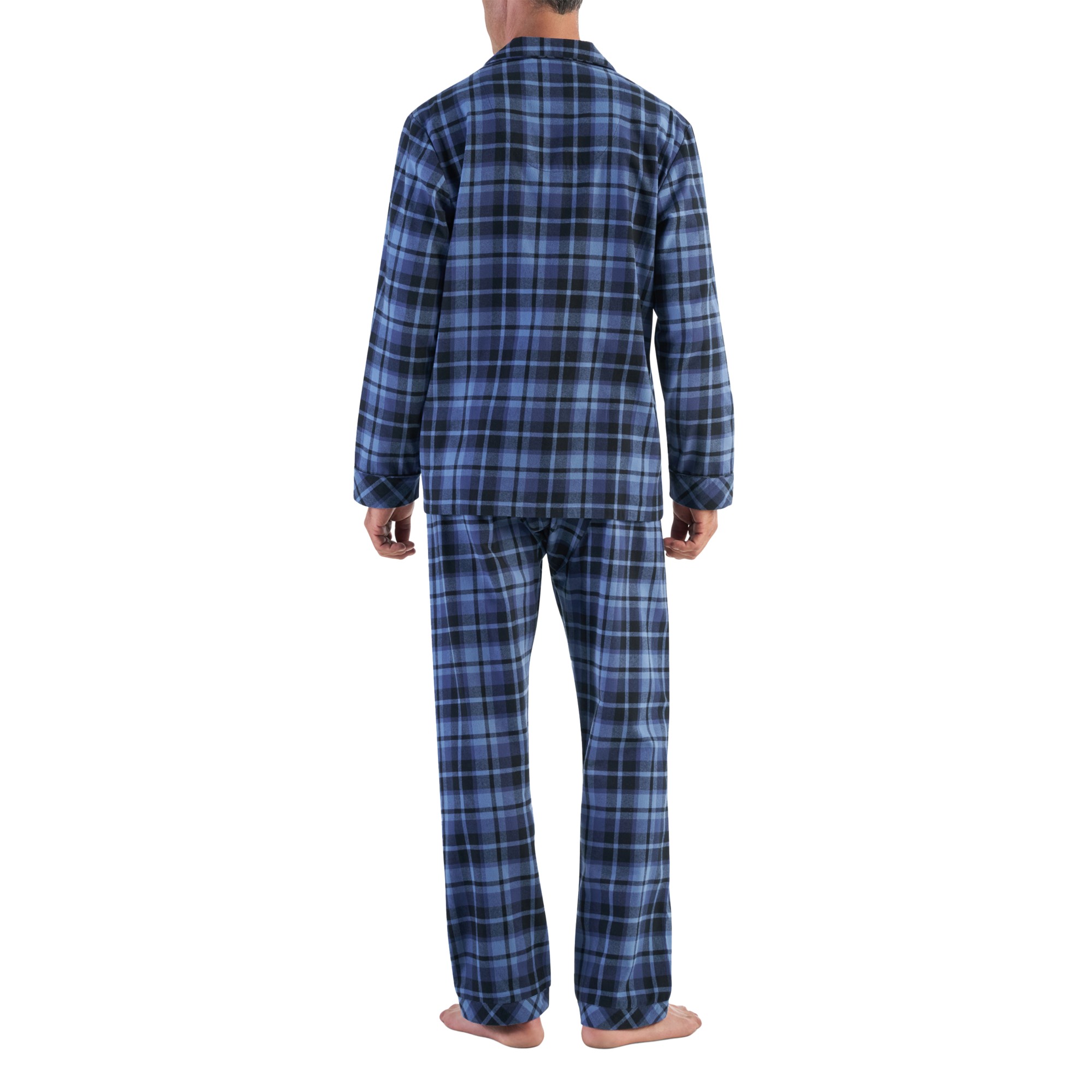 Plaid Flannel Pajama Set - thumbnail 2