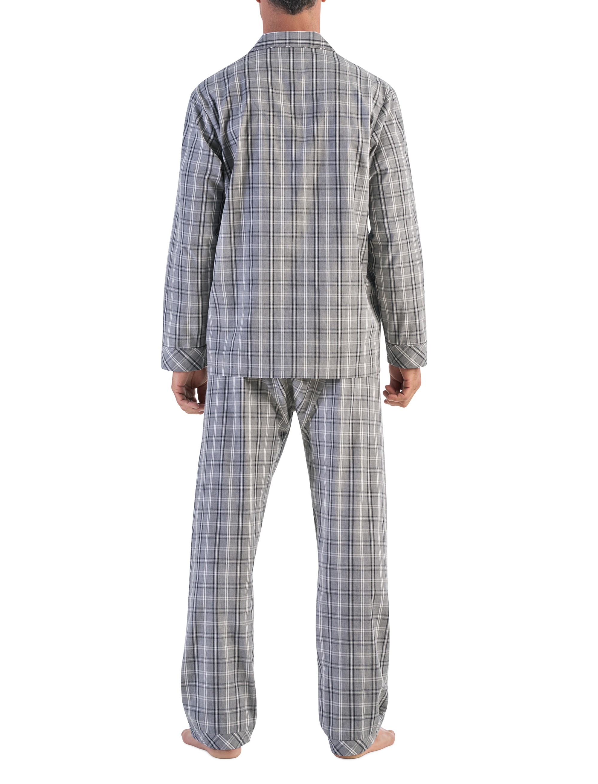 Plaid Woven Pajama Set - thumbnail 2
