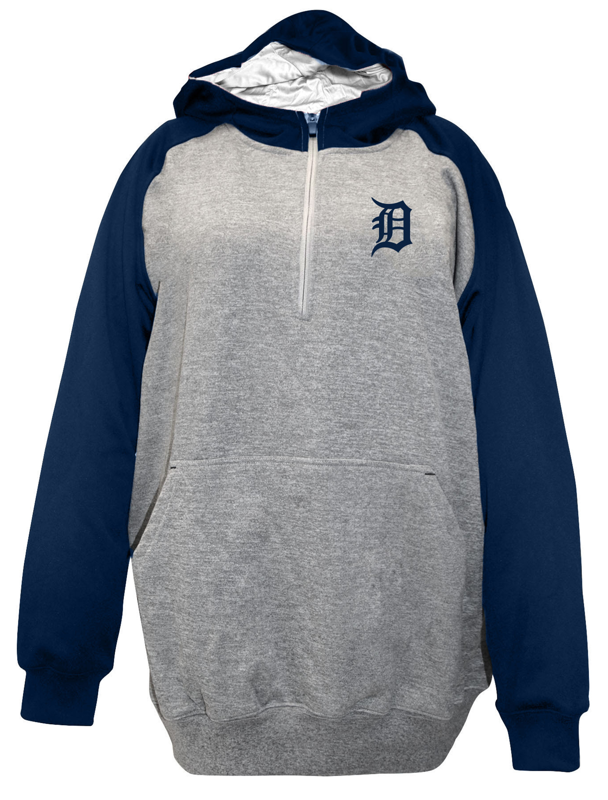 Colorblocked 1/4-Zip Hoodie