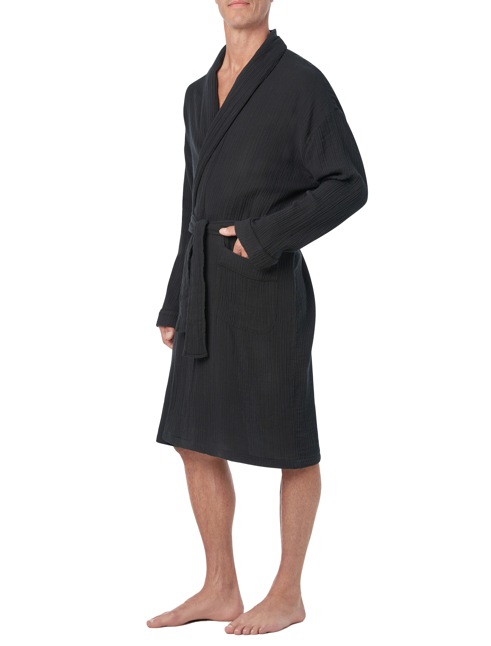 Summer Woven Shawl Robe