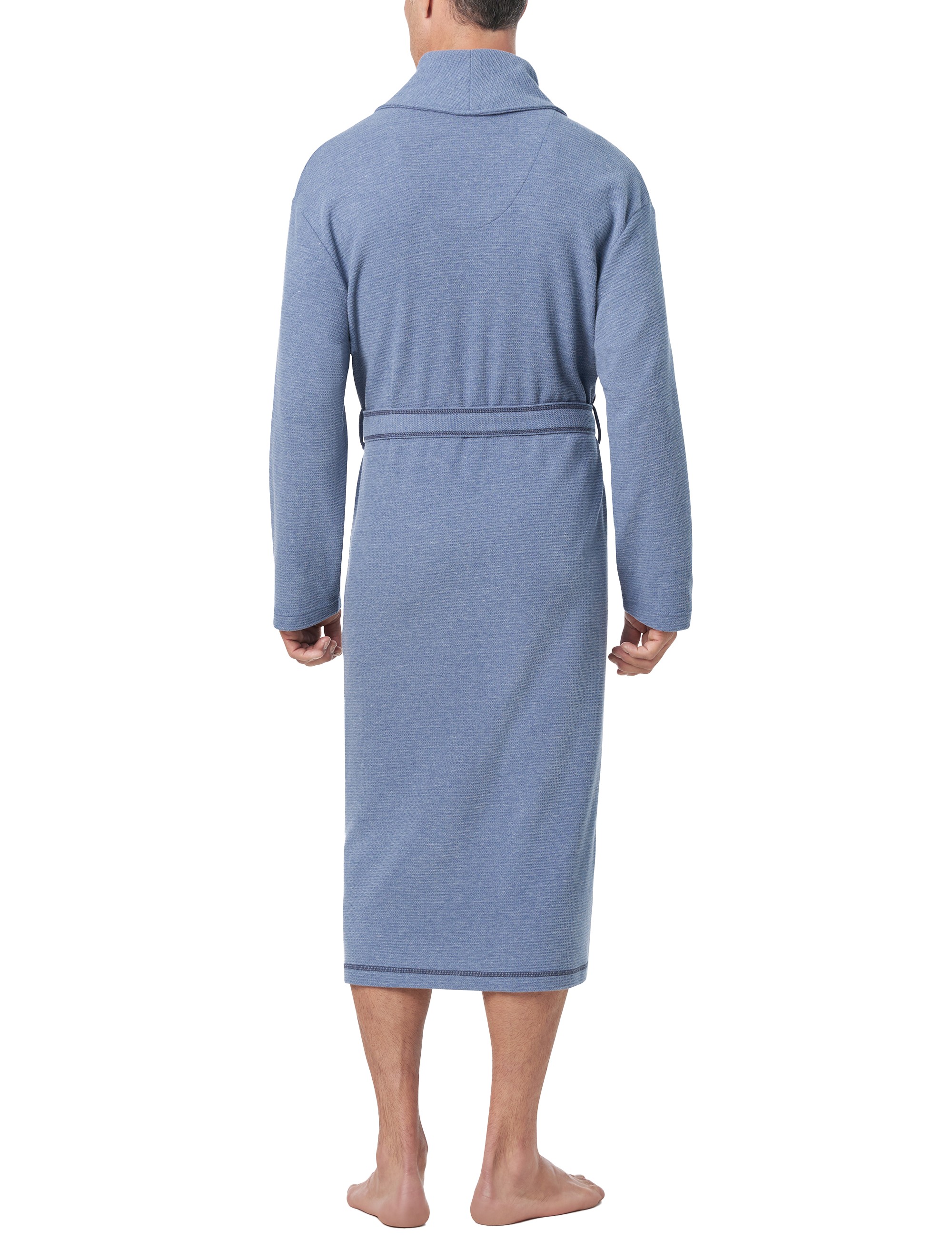 Coastal Heather Shawl Robe - thumbnail 2