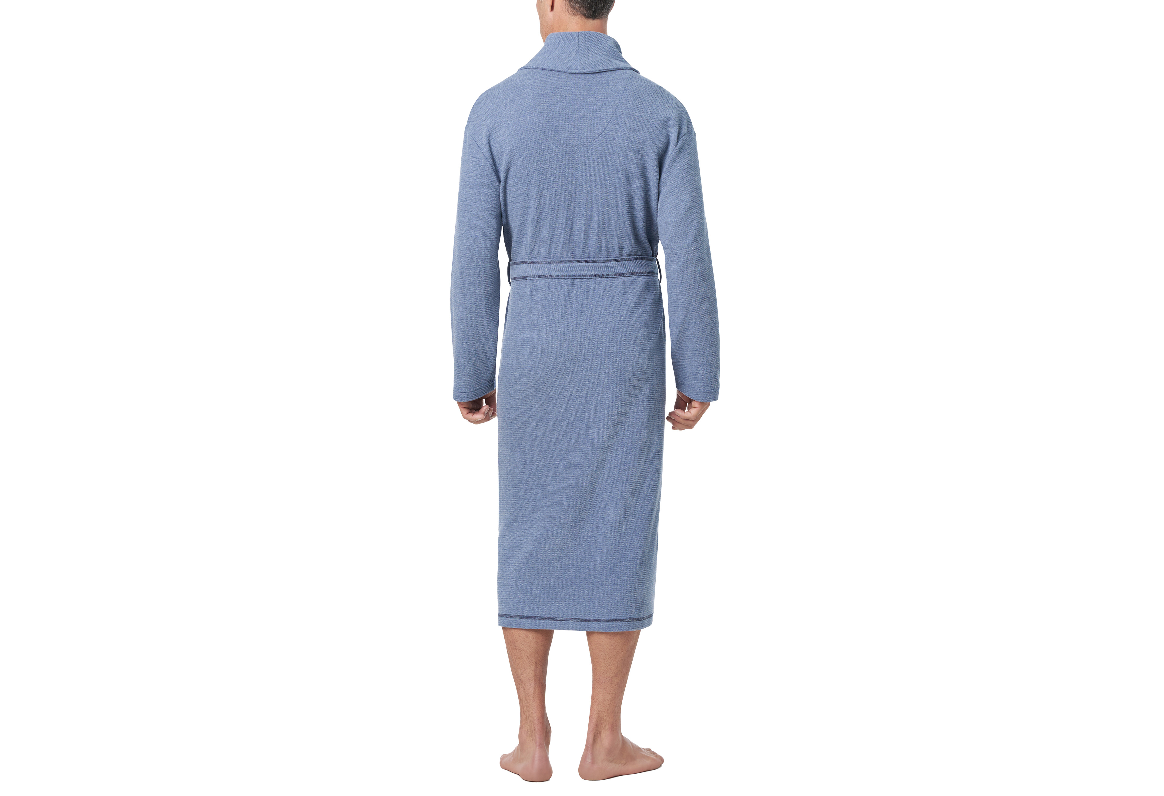 Coastal Heather Shawl Robe