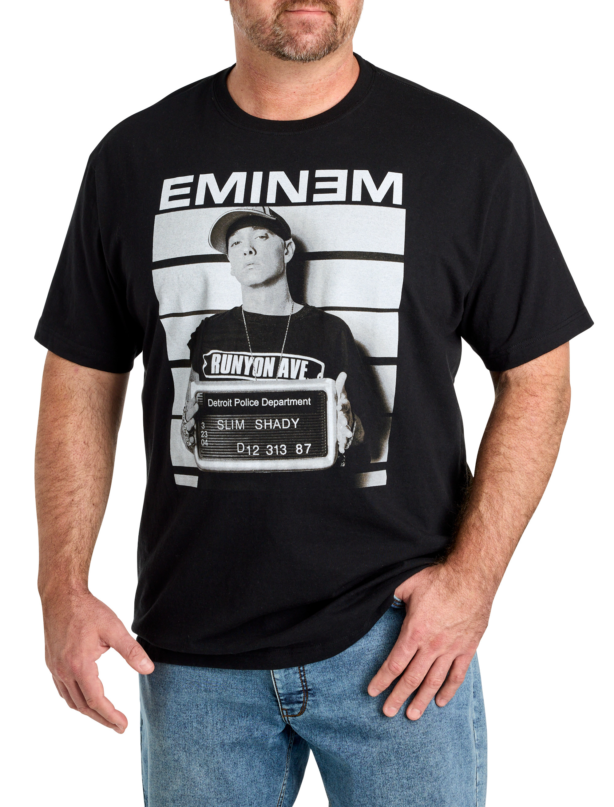 Big + Tall | True Nation Eminem Slim Shady Graphic Tee | DXL