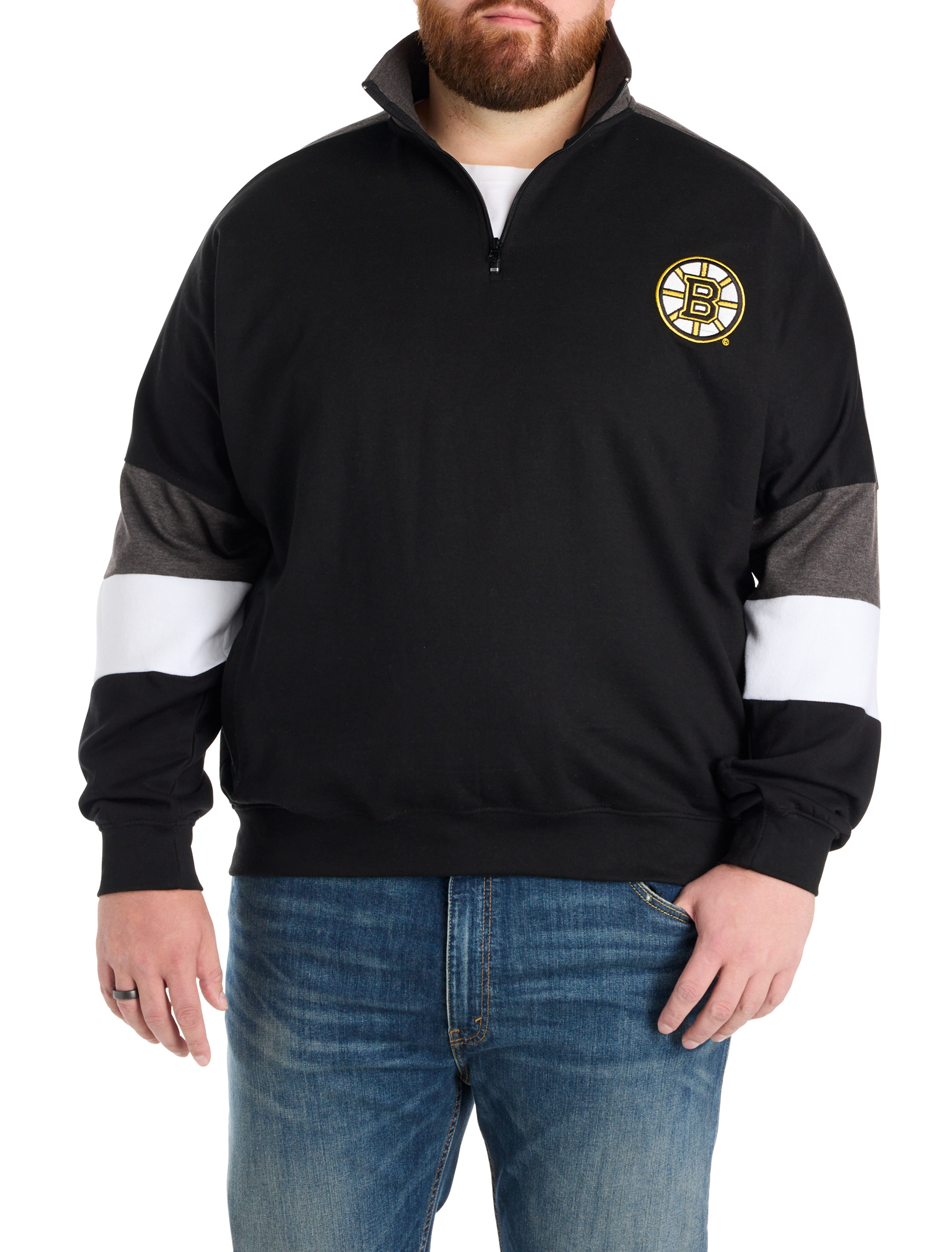 Boston Bruins 1/4-Zip Pullover
