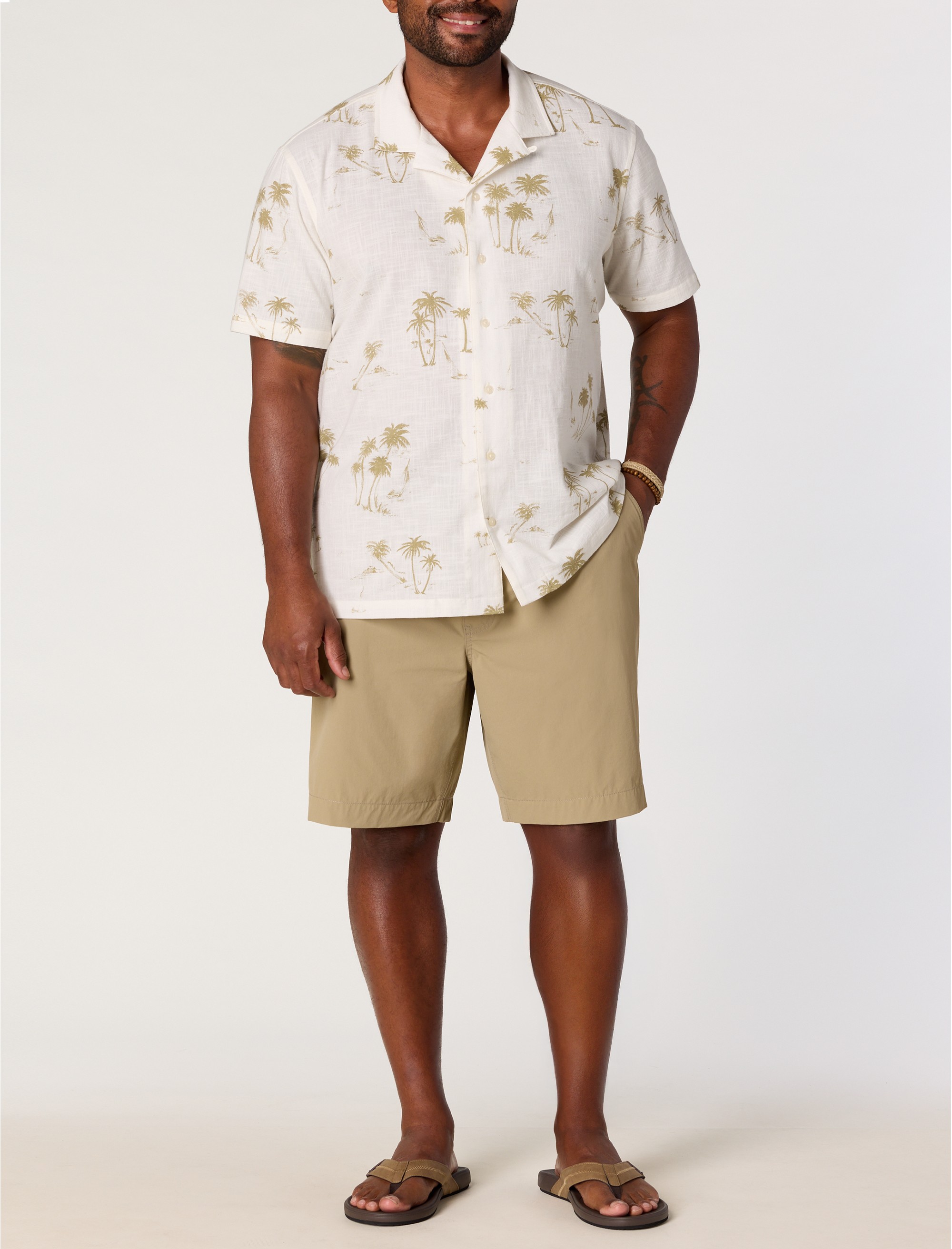 Printed Camp Shirt - thumbnail 2