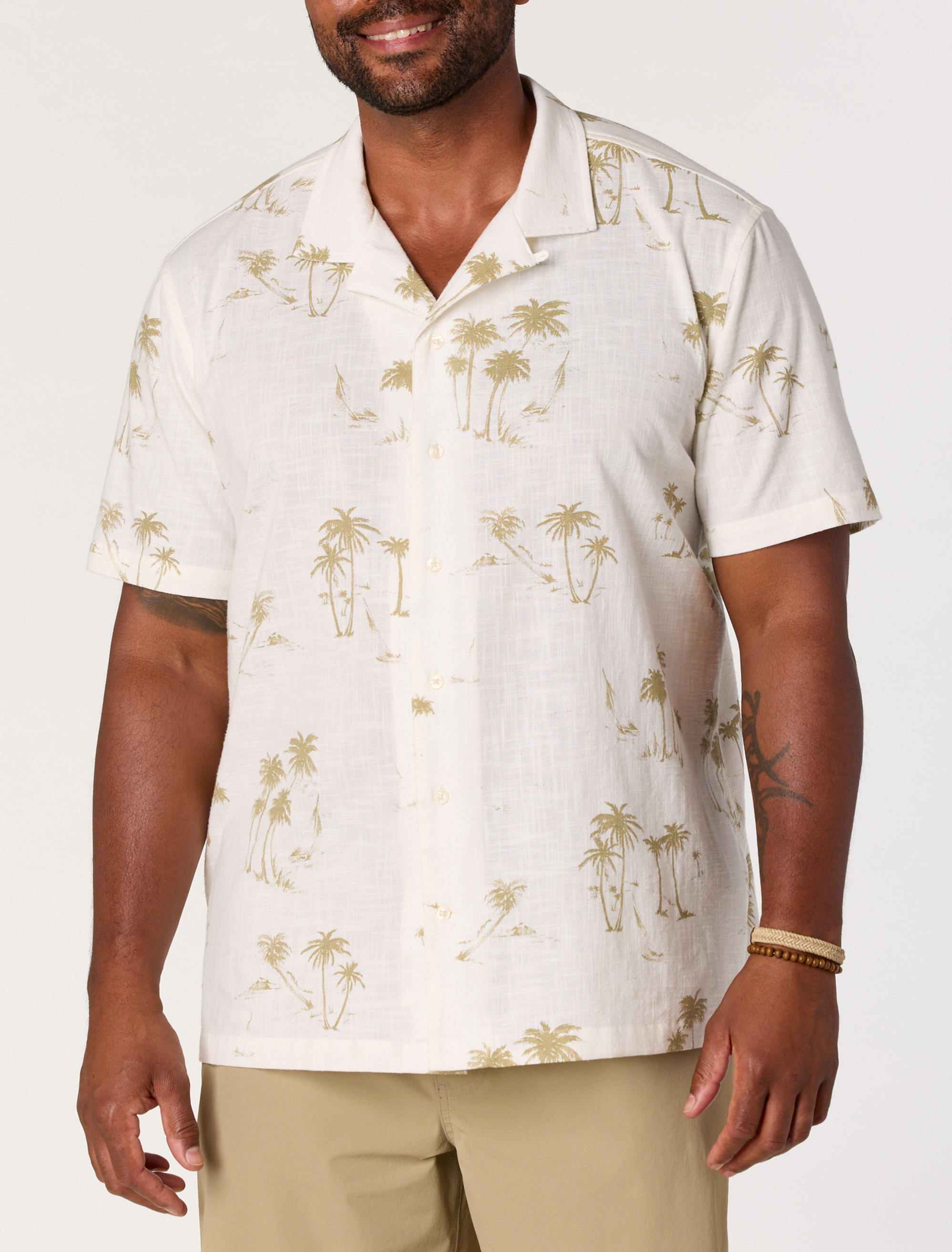 Printed Camp Shirt