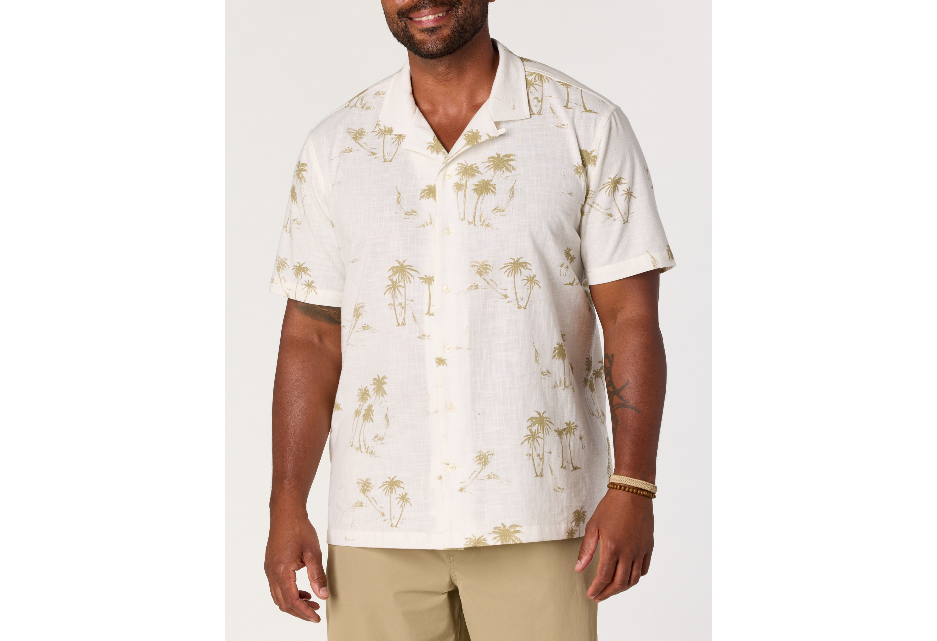 Printed Camp Shirt
