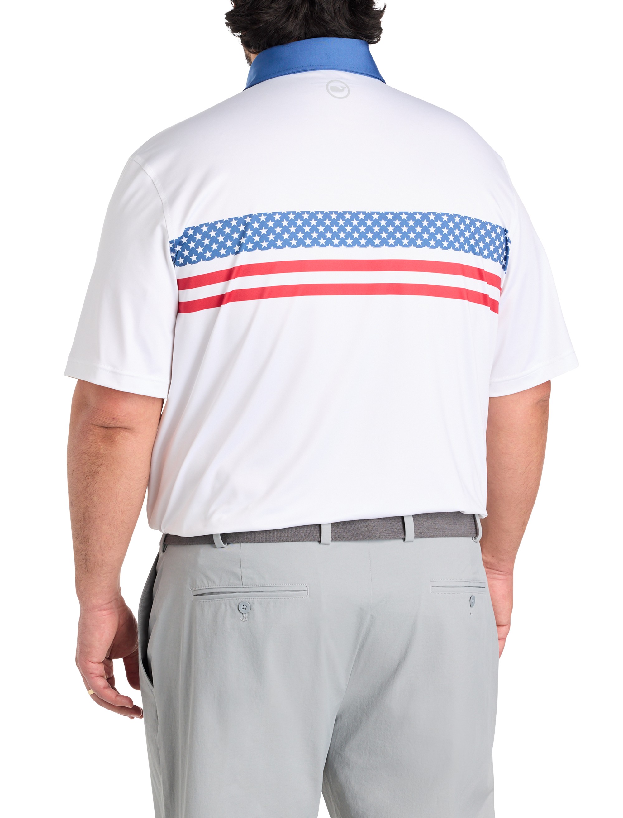 Americana Stripe Sankaty Performance Polo Shirt - thumbnail 2