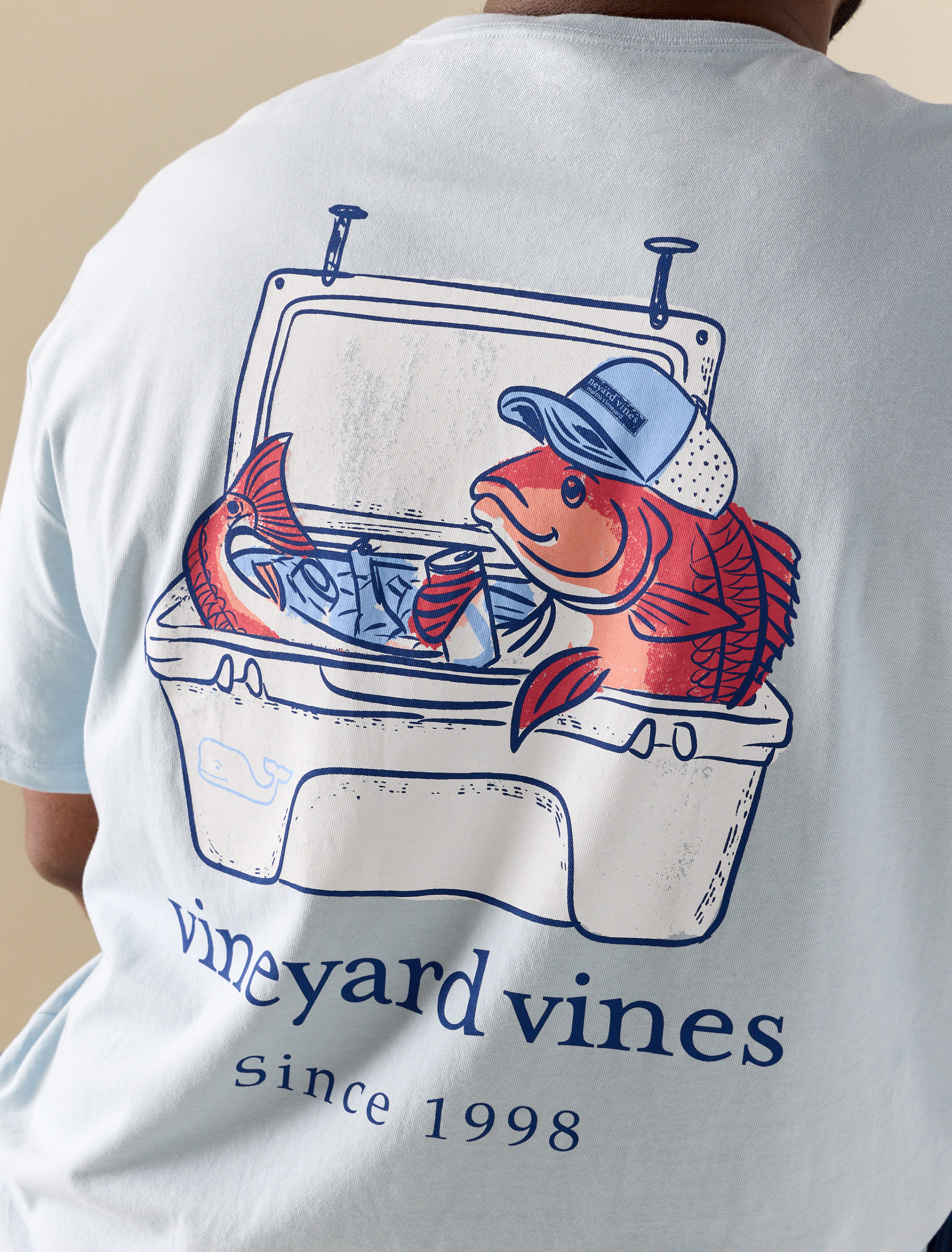 Redfish Cooler Pocket T-Shirt